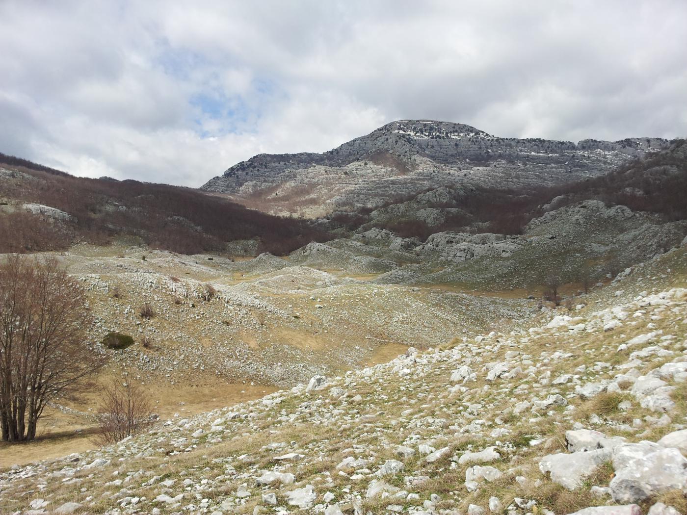 il Subra visto dai pressi del rifugio