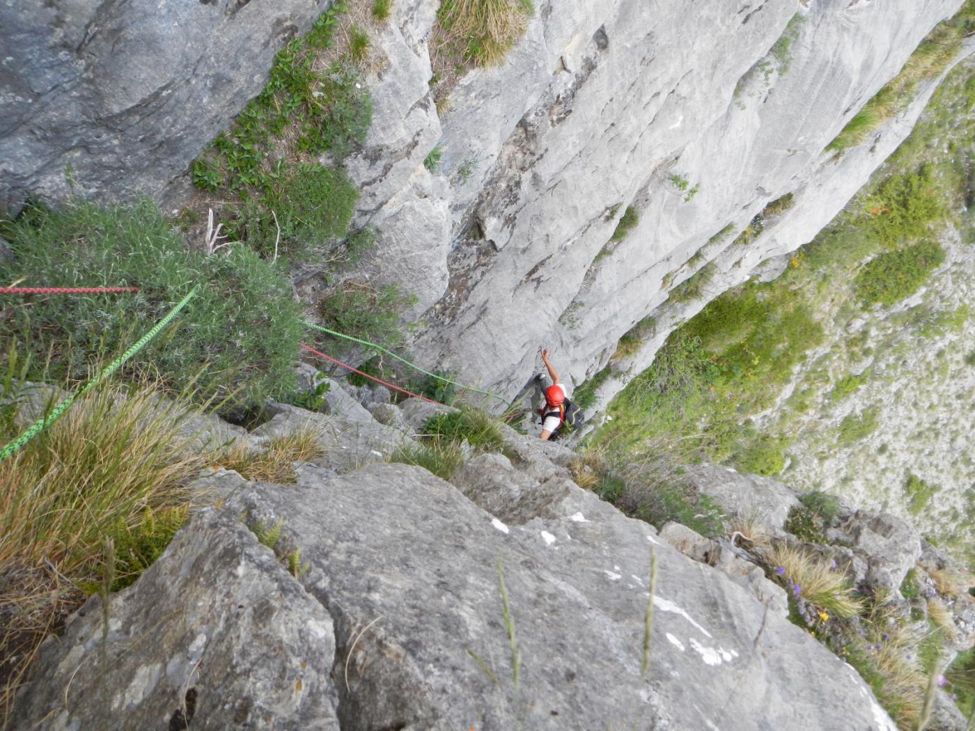diedro del secondo tiro, da antologia!