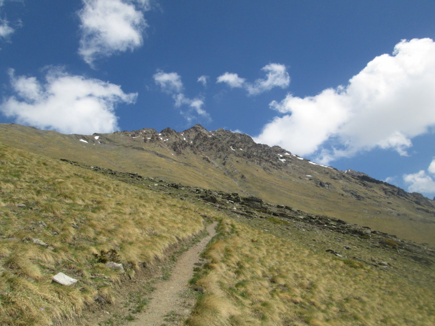 il bellissimo sentiero verso Tsaplana