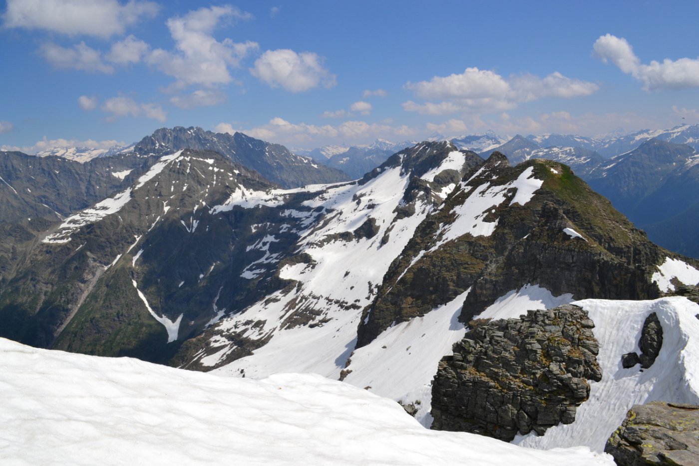 panorama dalla cima