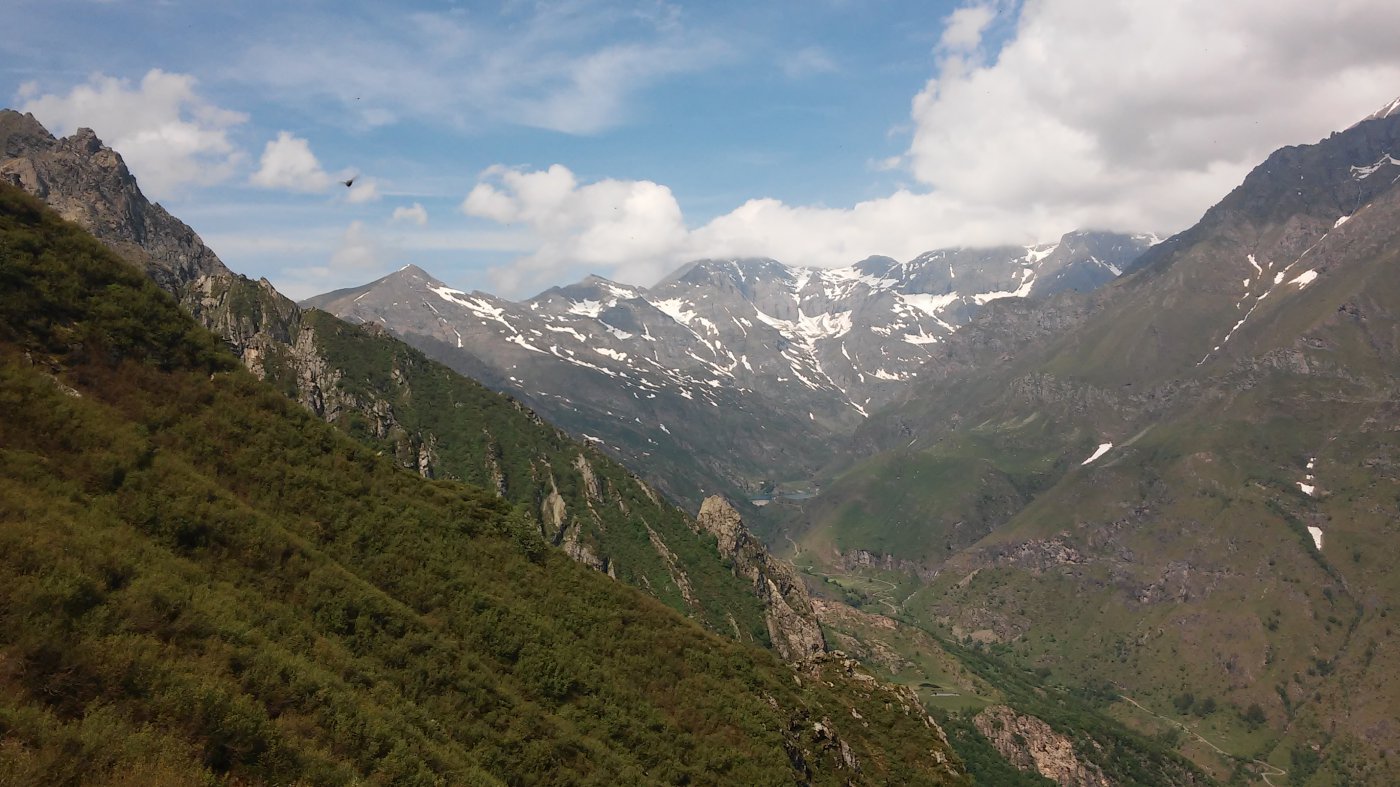 panorama dal colletto della Forcola