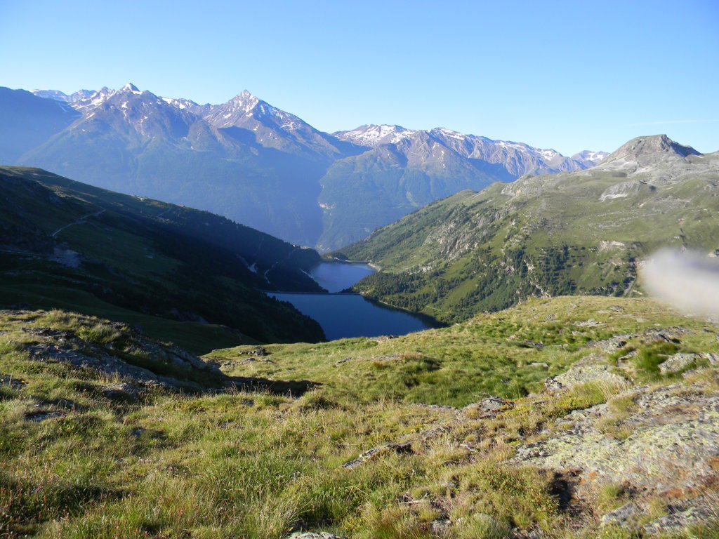 le 2 dighe la Plan D'Amont e Plan D'Aval