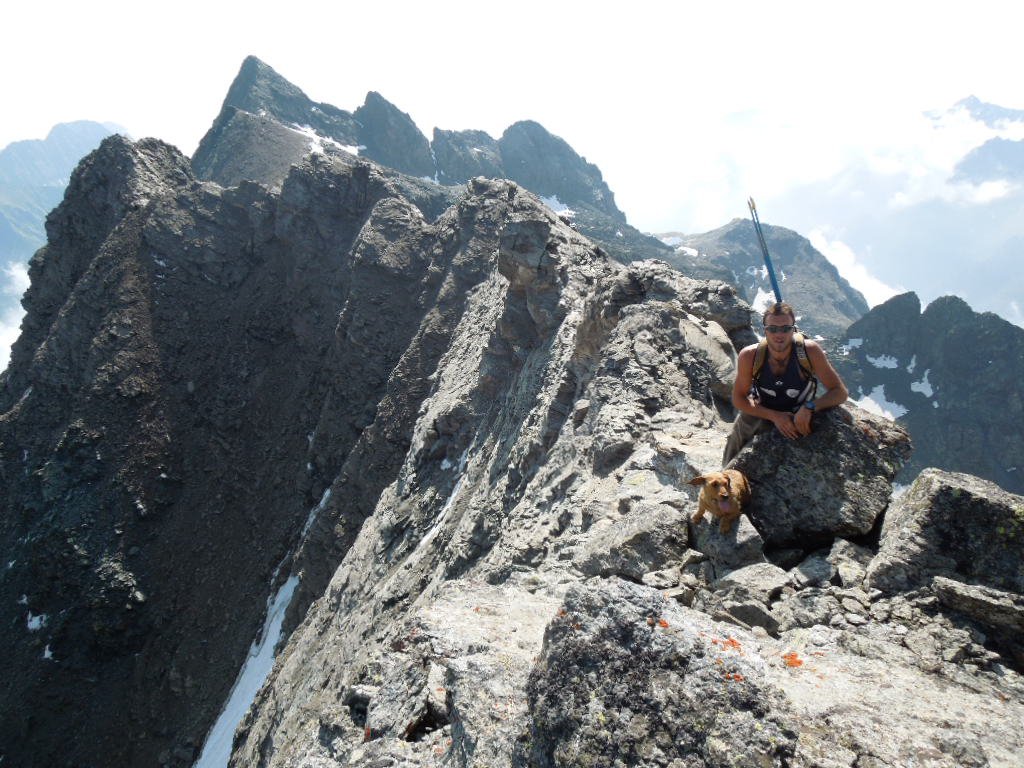 Alex e Billy in cresta