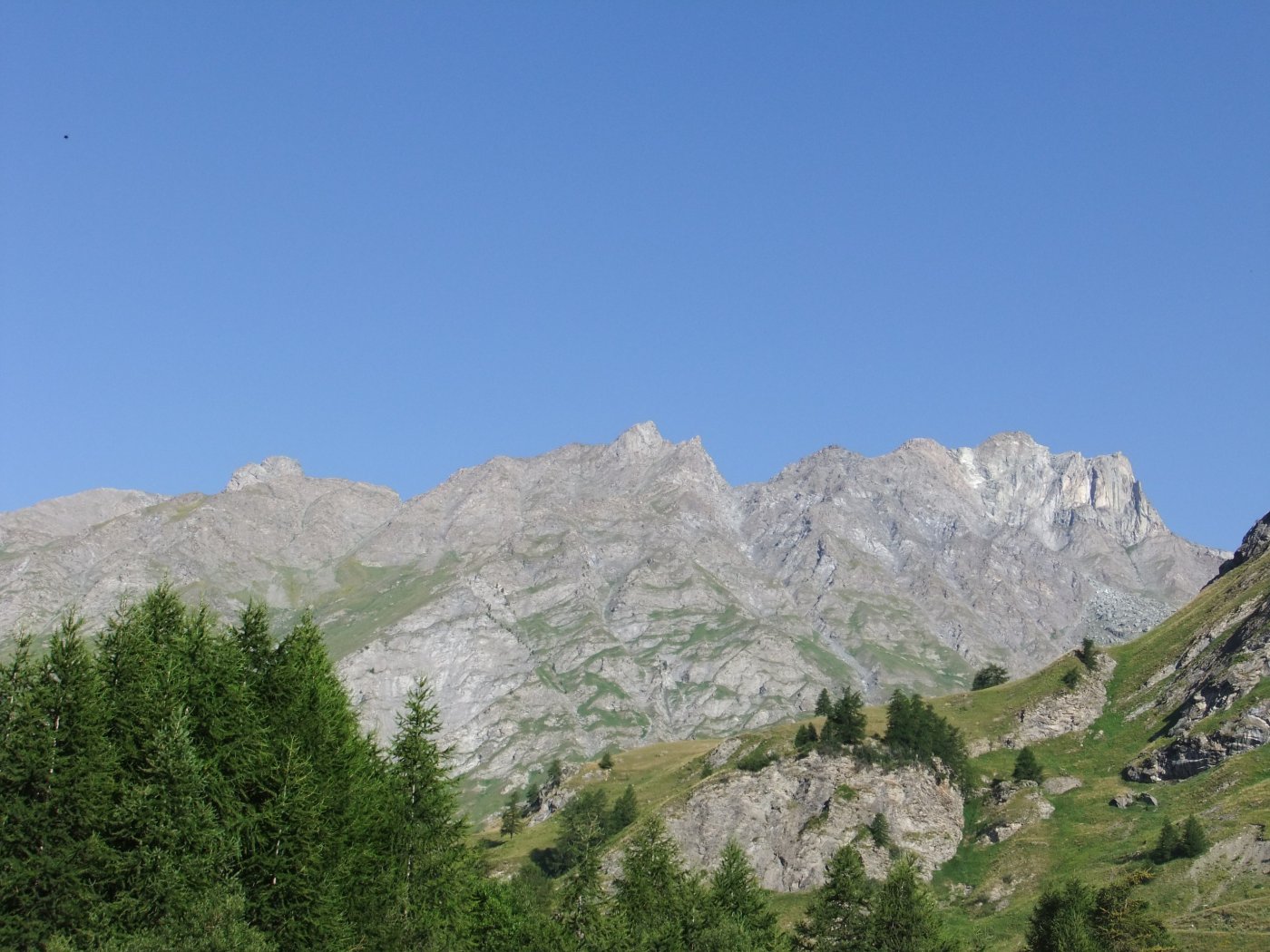 Roc la Niera e Rocca Bianca alla partenza