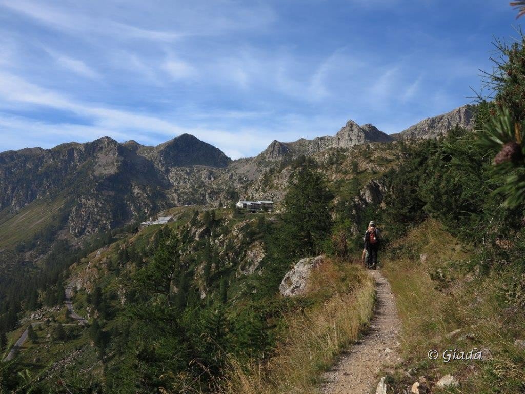 In vista del Santuario di Sant'Anna di Vinadio