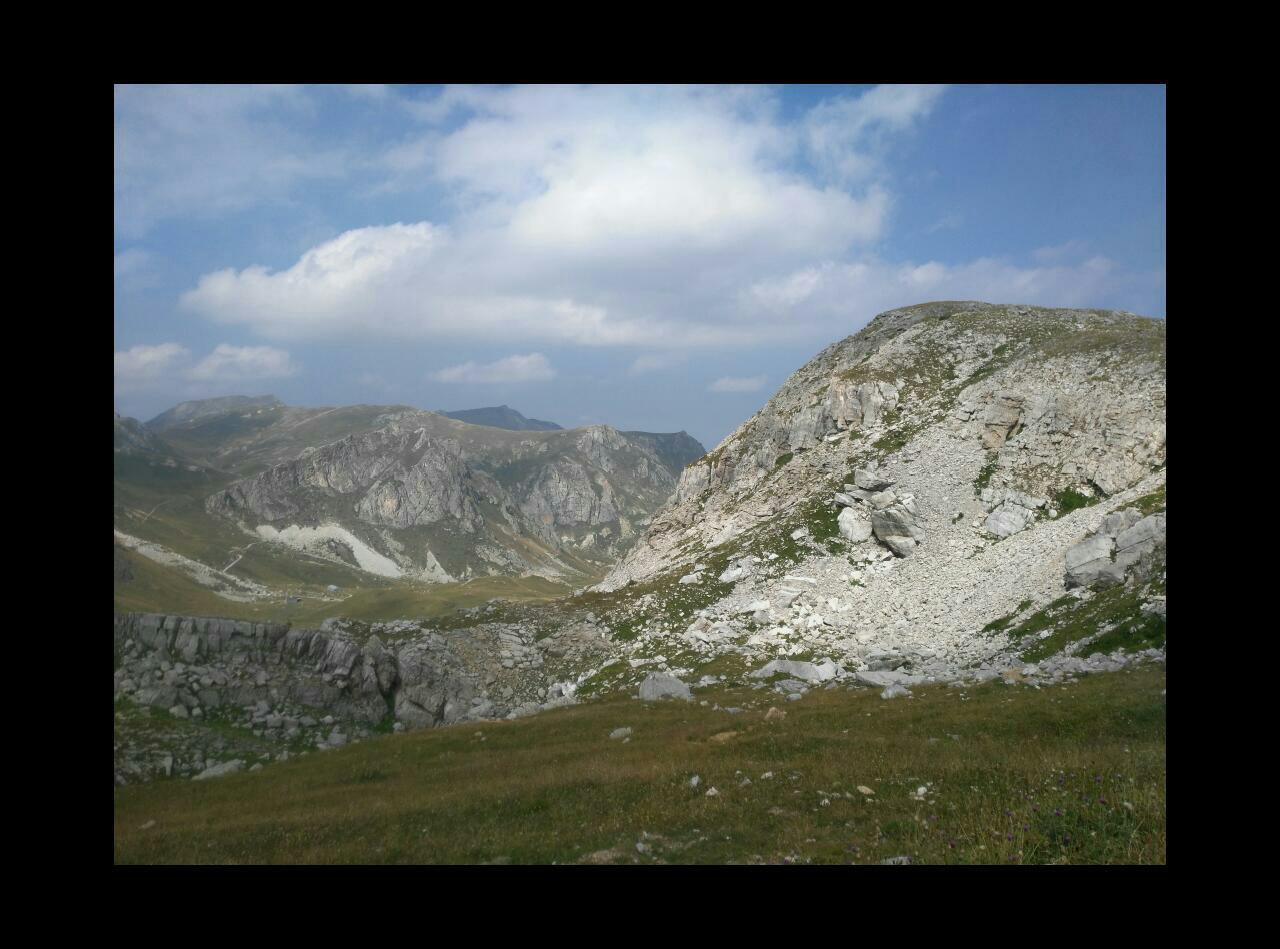 panorama dal colle fauniera