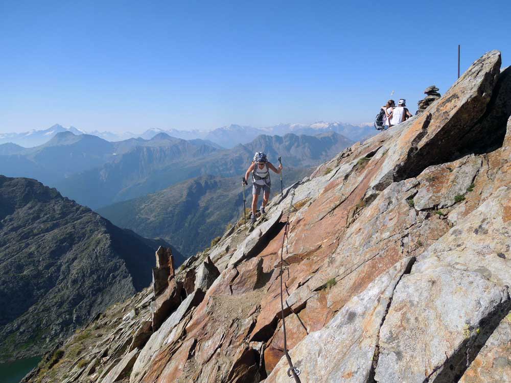 placca rocciosa dopo la chenalette