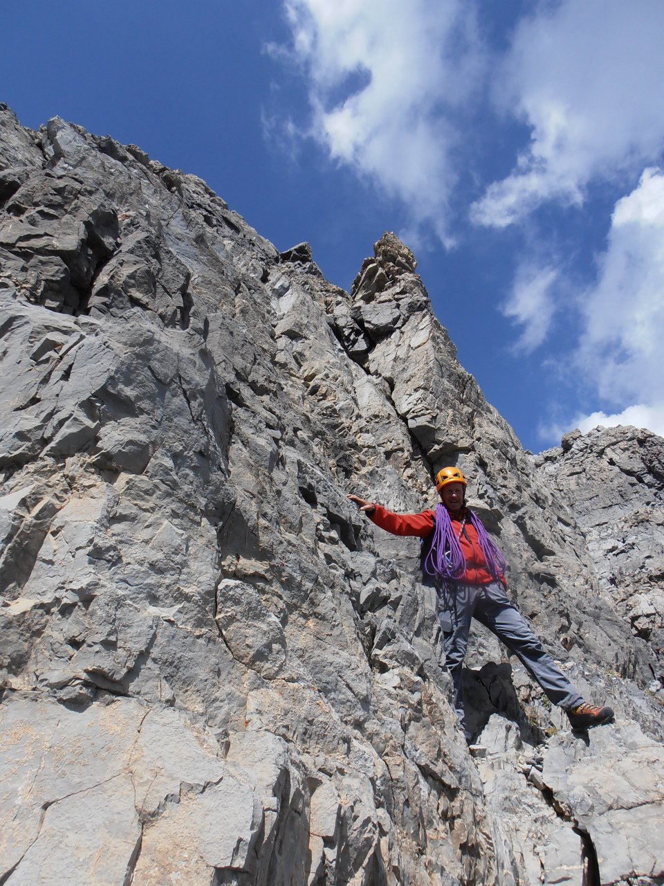 03 - fine della prima calata di 15mt