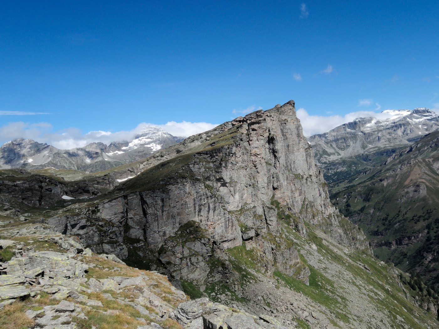 Pizzo Valgrande di Vallè visto da Sud-Ovest