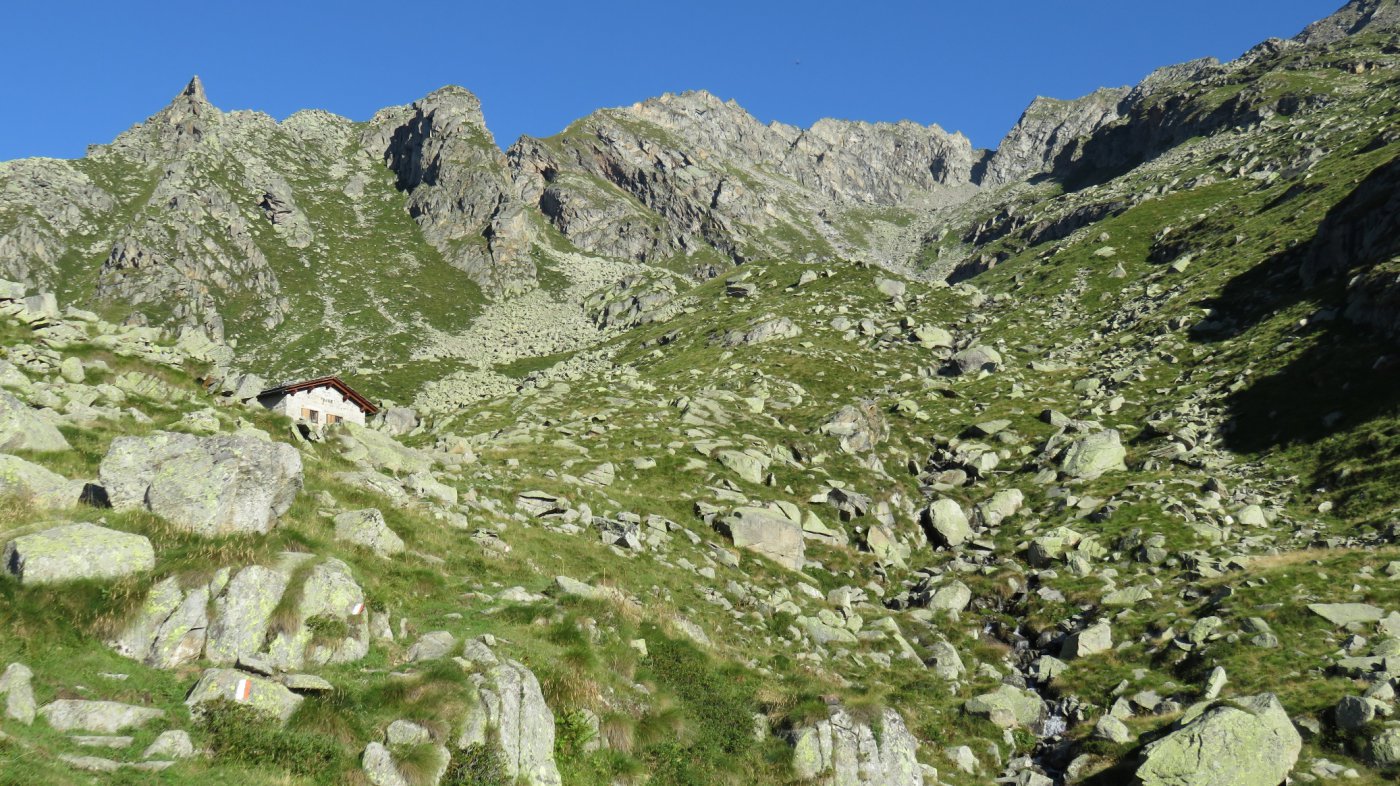 Arrivo all'Alpe Giavino