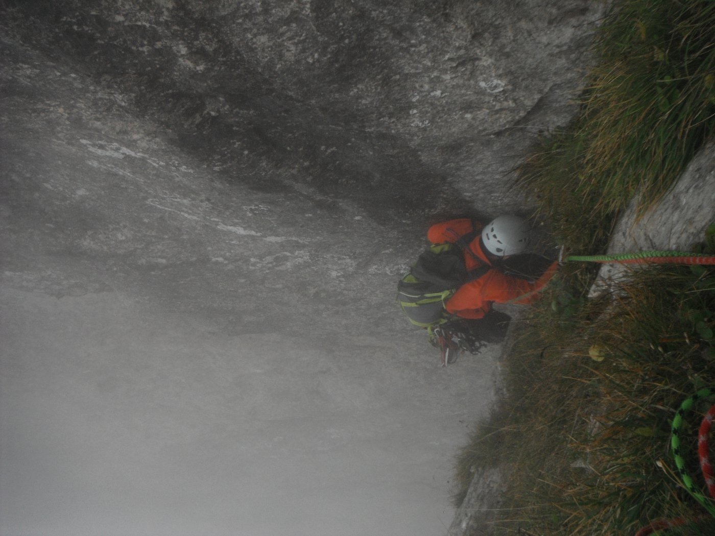 uscita fessura monolitica, bagnata