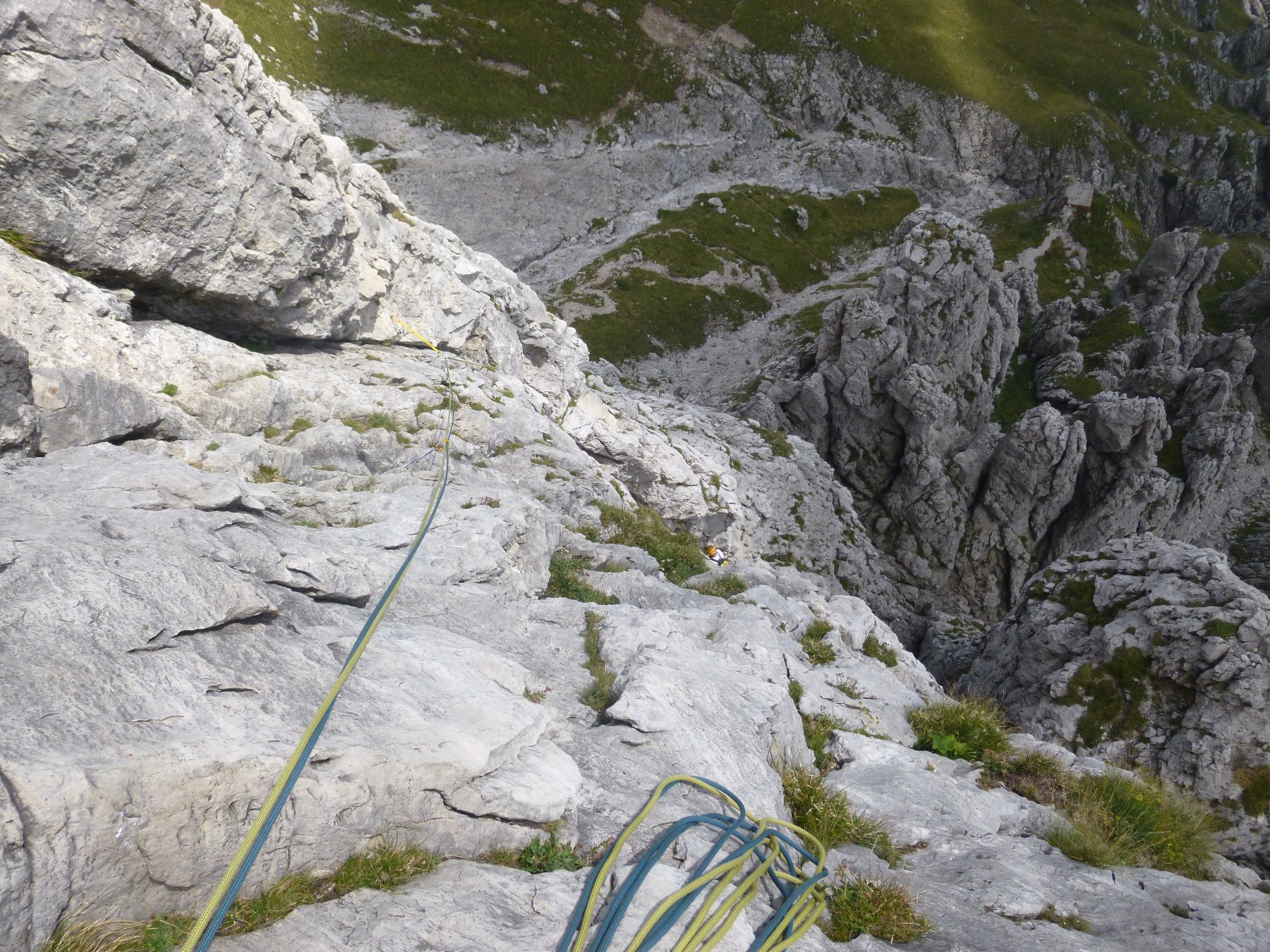 il IV tiro visto dalla sosta