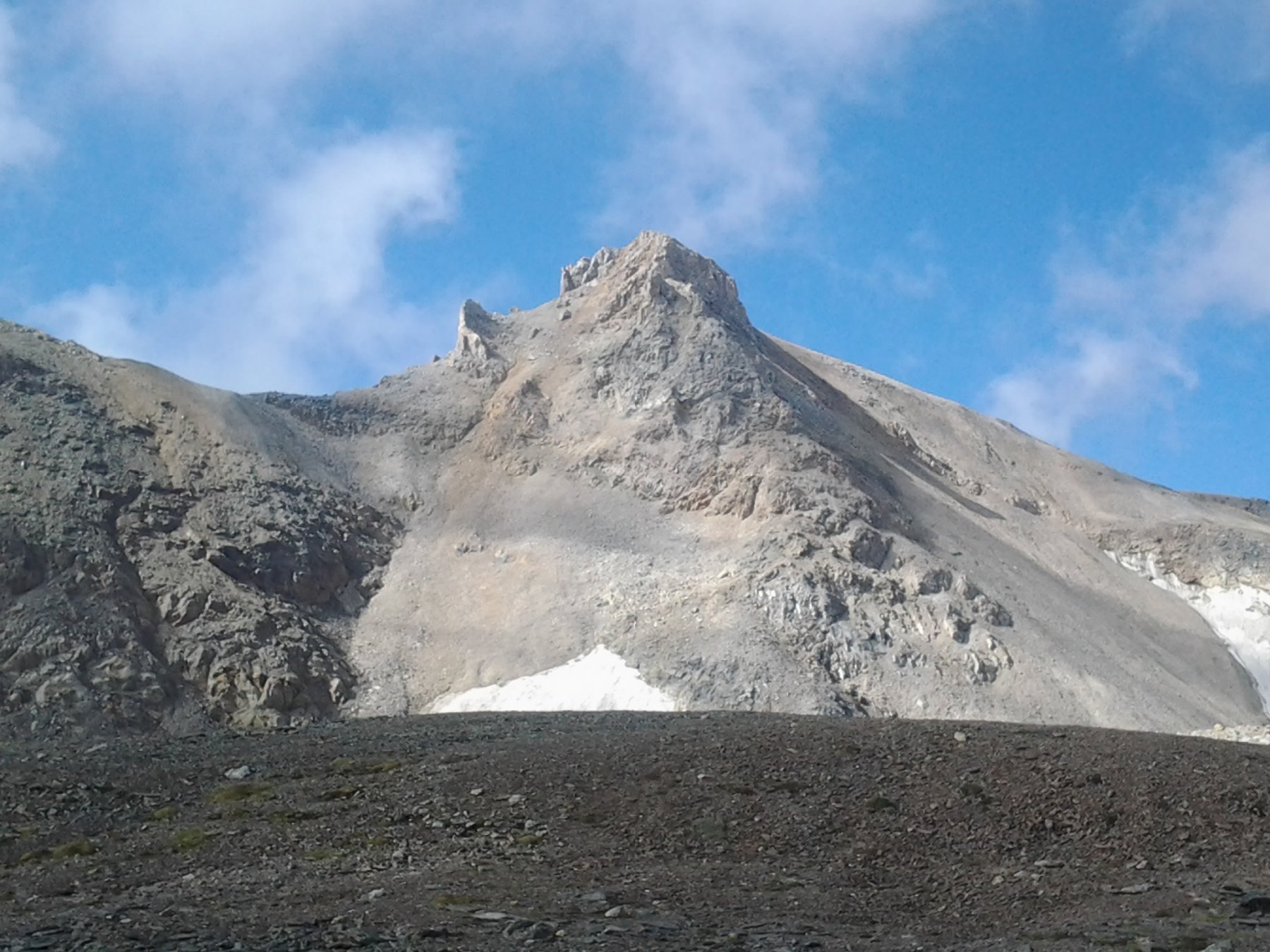 Roc Peyrous dal bivacco Sigot