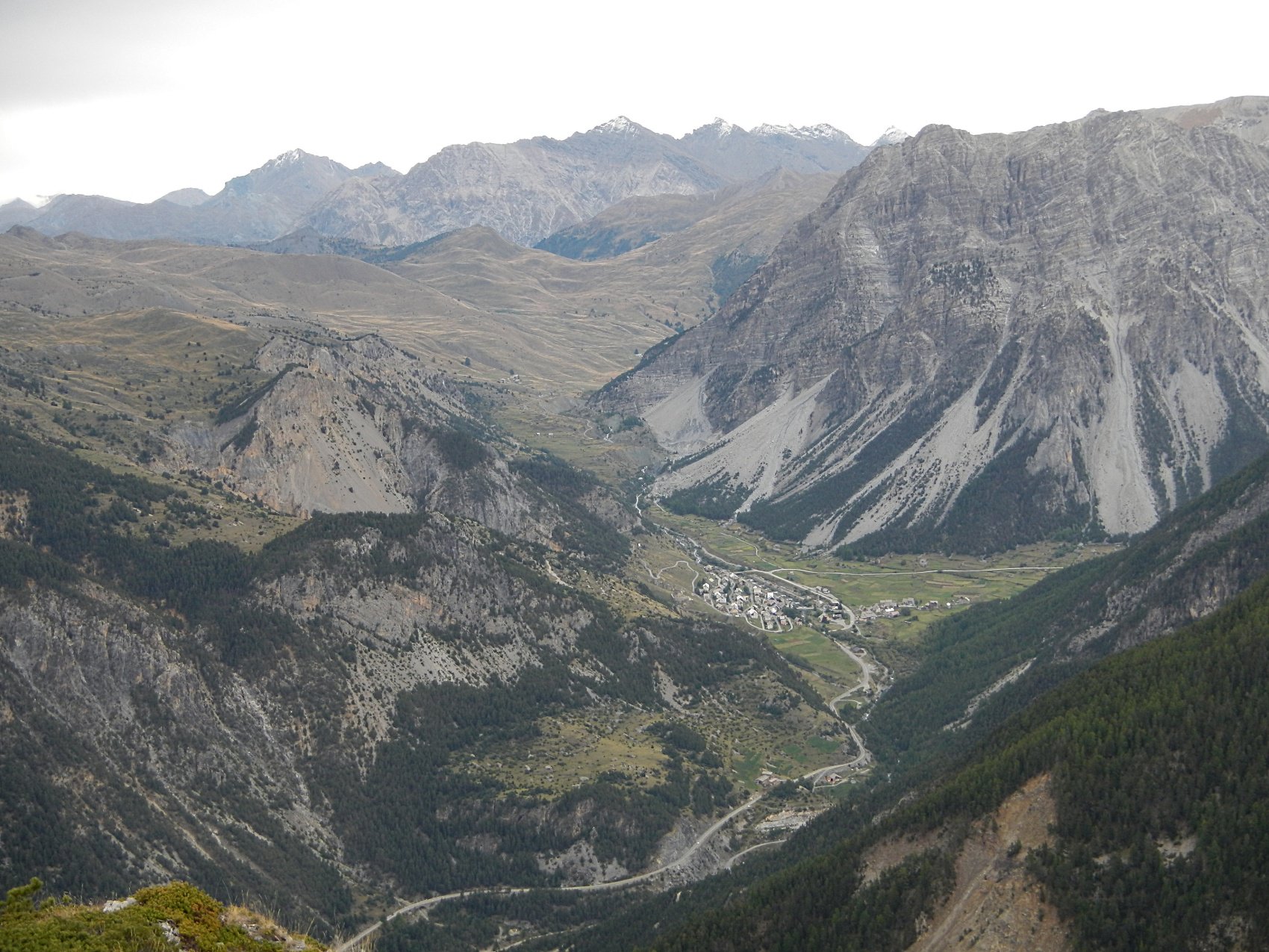 vista sulla Valle di Cervières