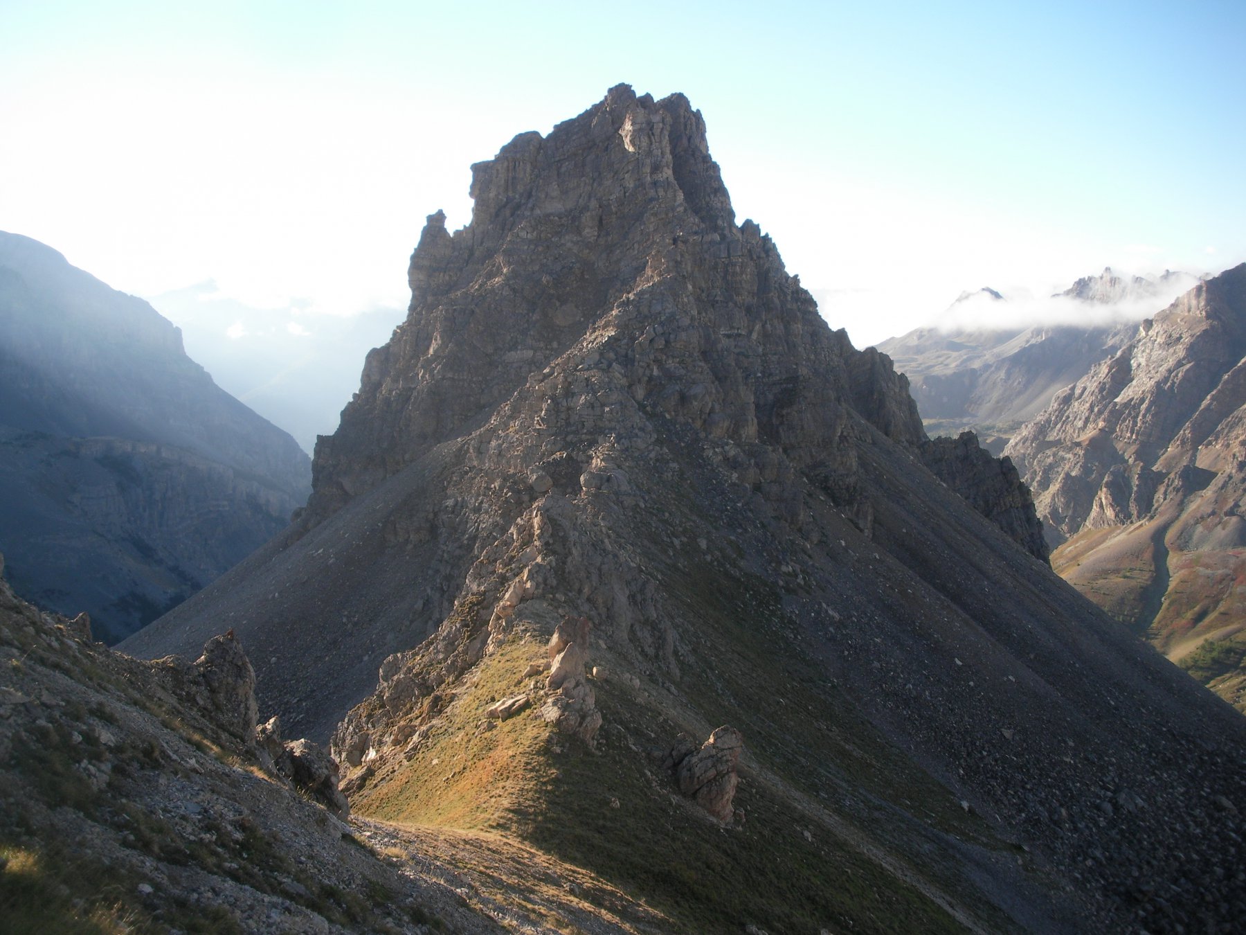 I petit Seru..salendo alla p.Mattirolo..