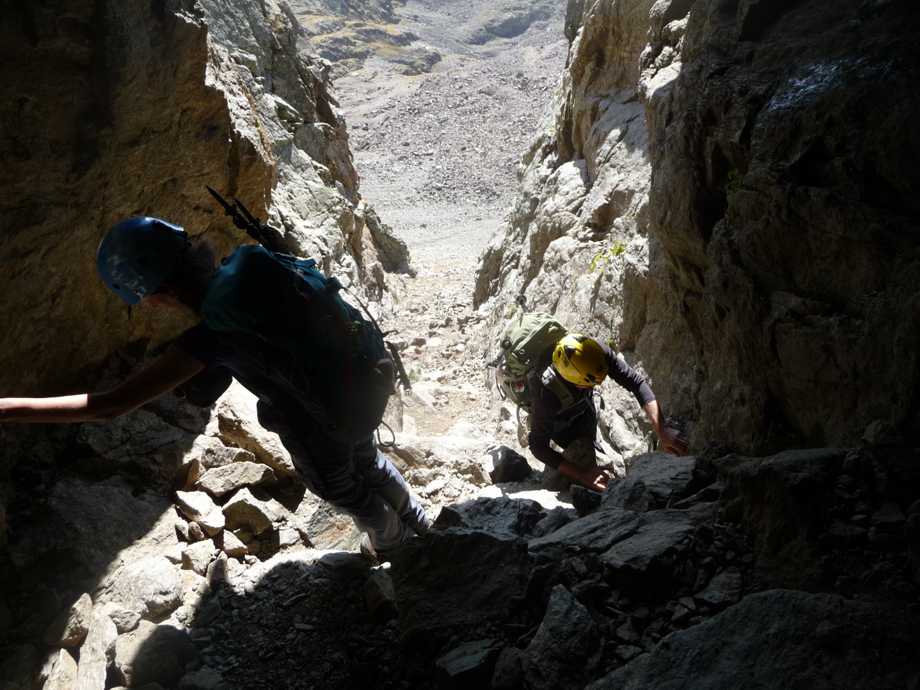l'ingresso nel Buco della Marmotta