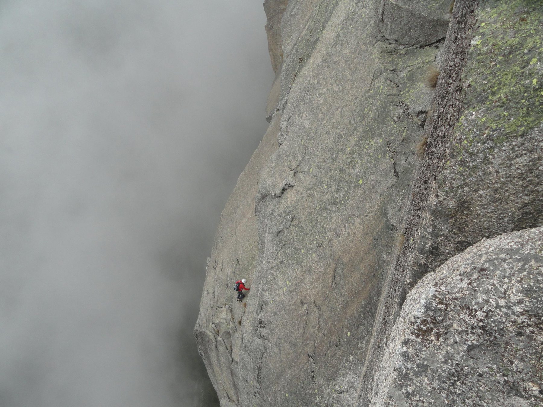 l'ultimo tiro visto dalla prima calata su Rattle snake