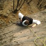 andrea sul secondo monotiro di destra 5c