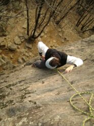andrea sul secondo monotiro di destra 5c