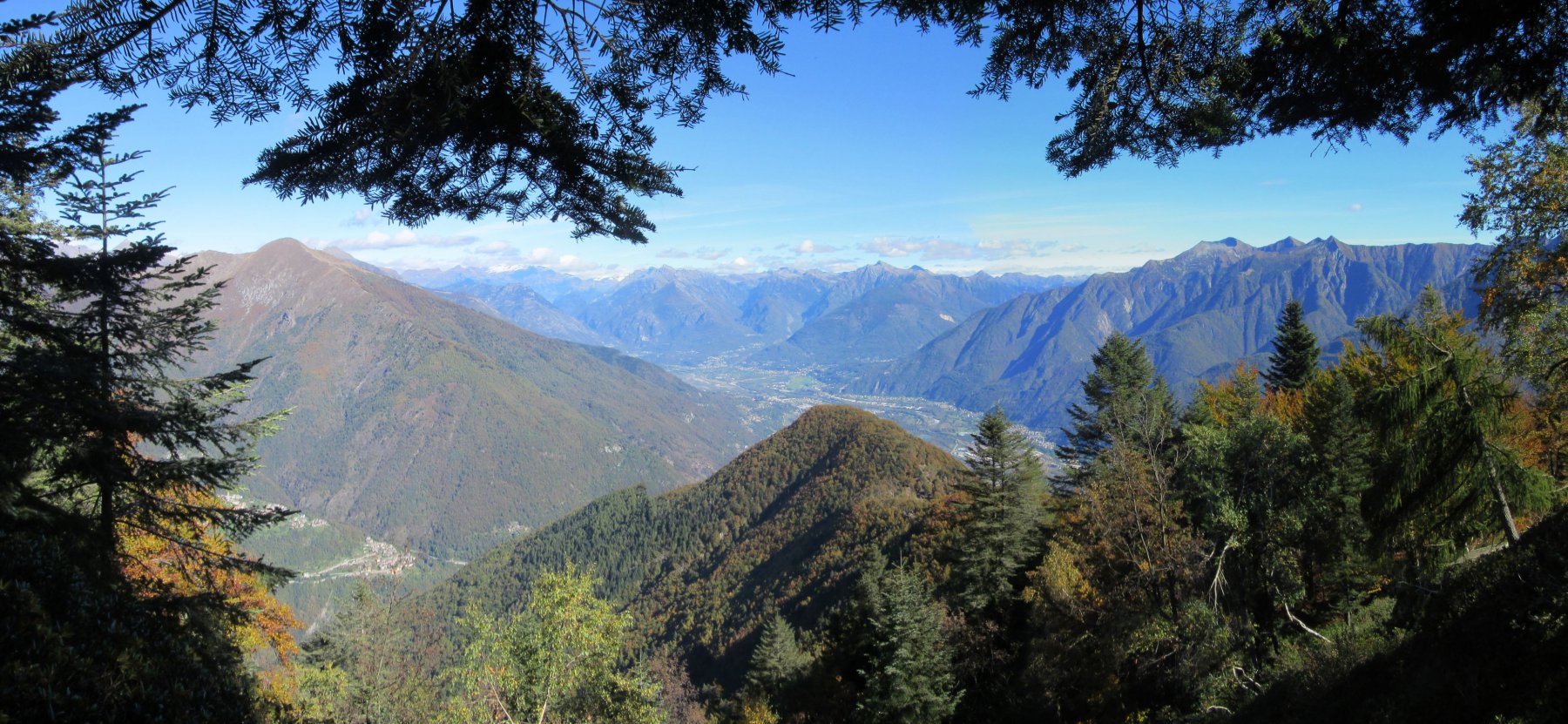 Panorama sulla Valle Ossola