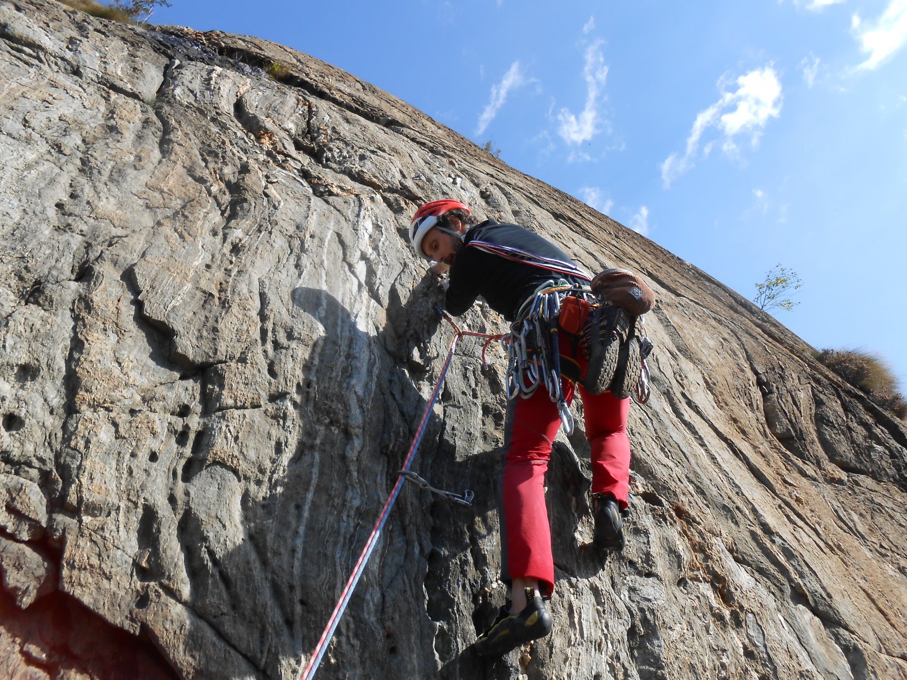 Andrea inizio ultimi due tiri