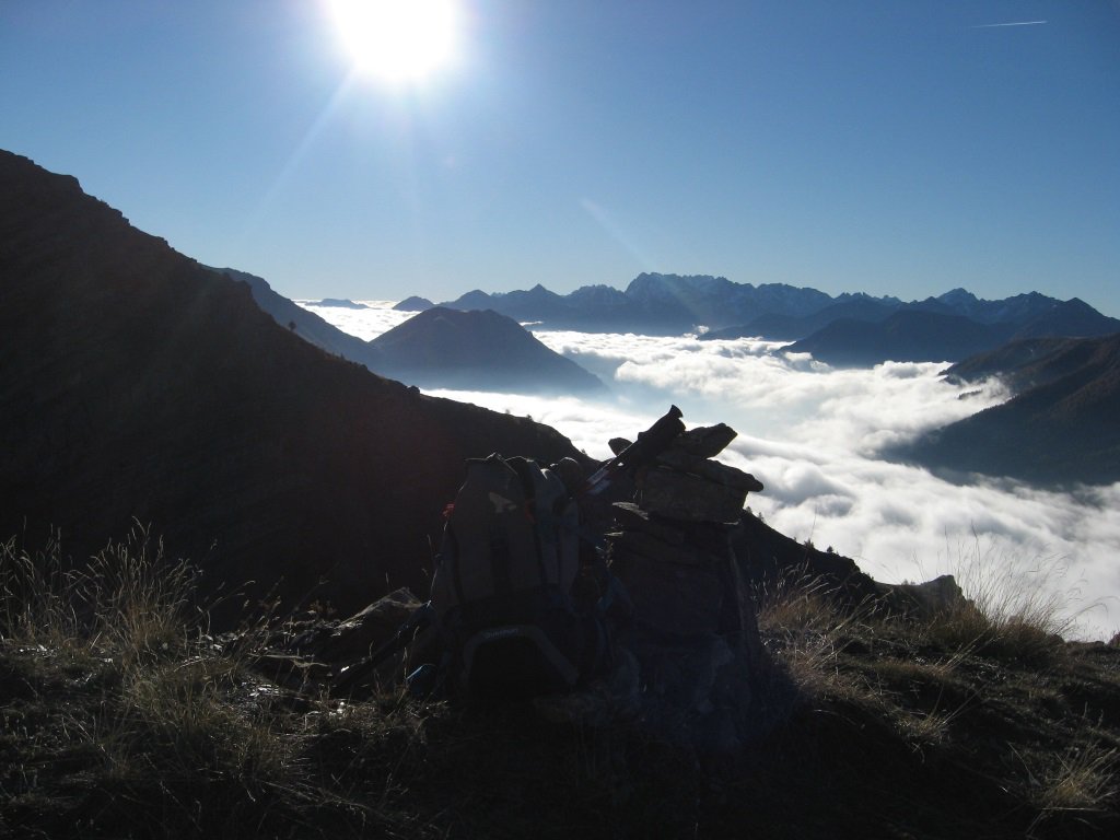 Sulla cima