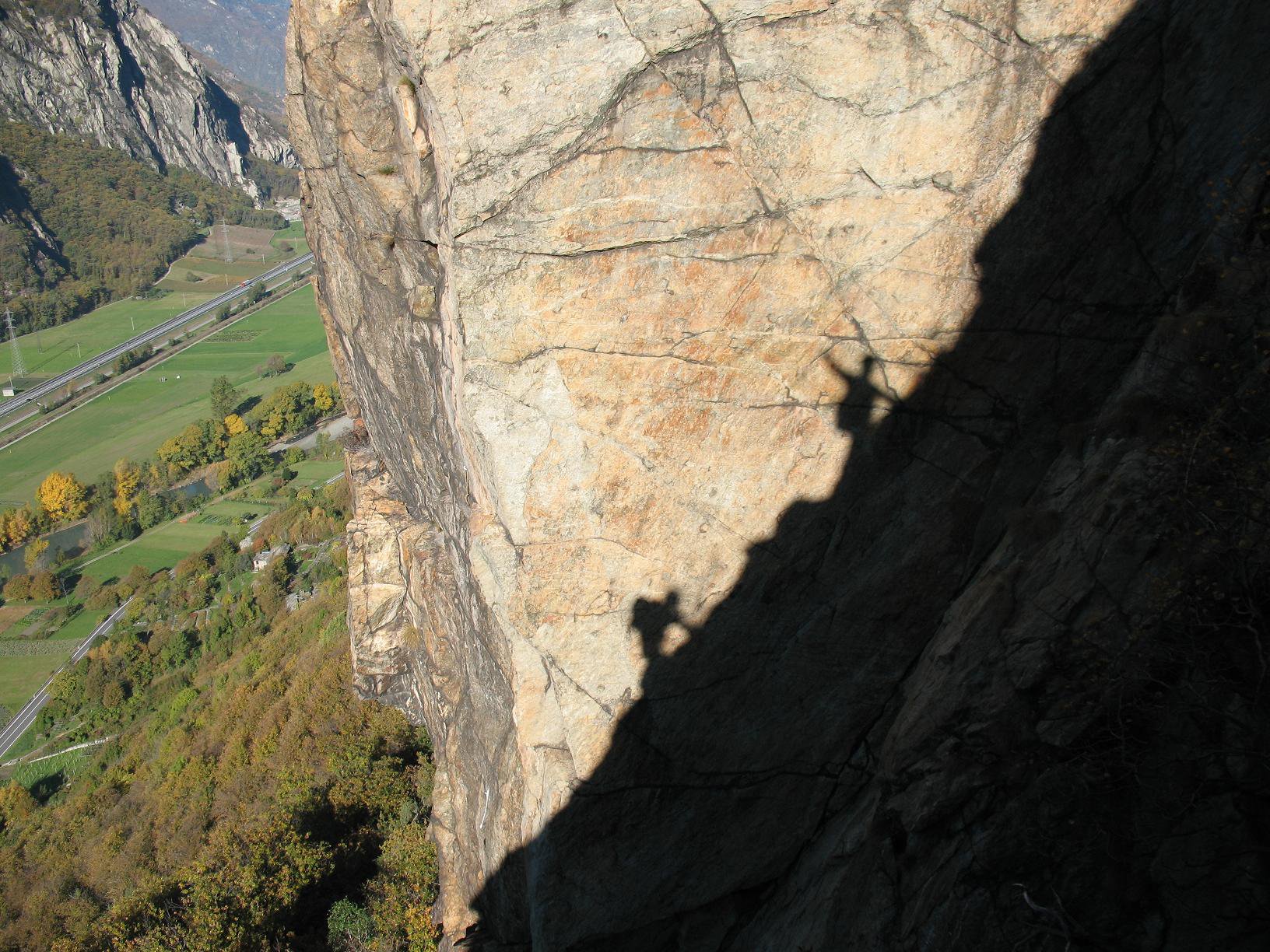 Dallo spigolo aereo del II tiro