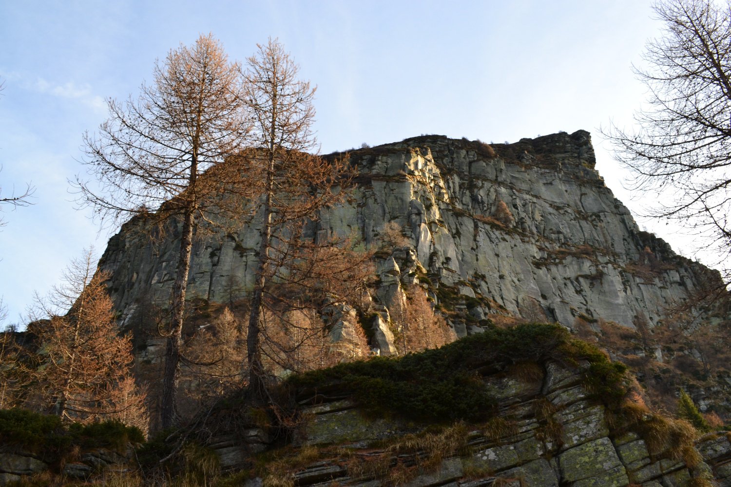 parete ovest del poncione