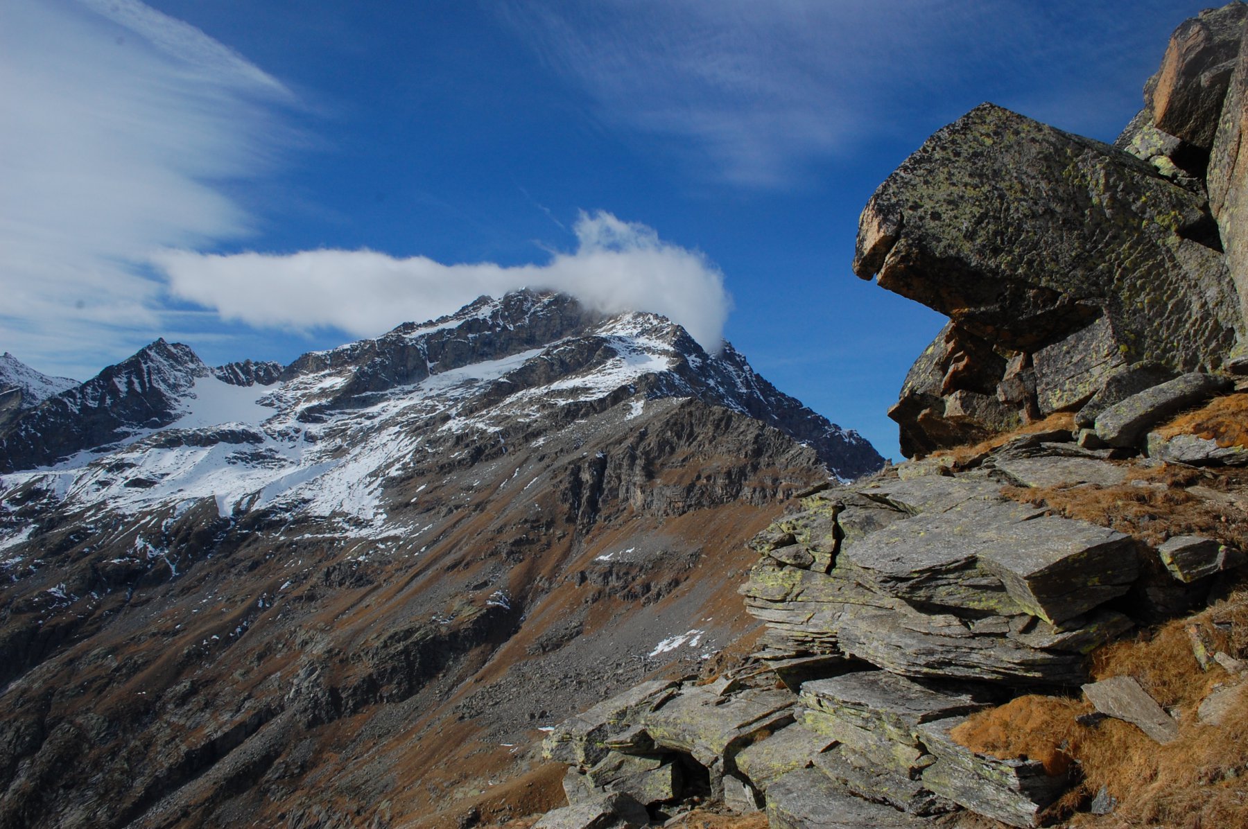 La Levanna Orientale vista dalla cresta