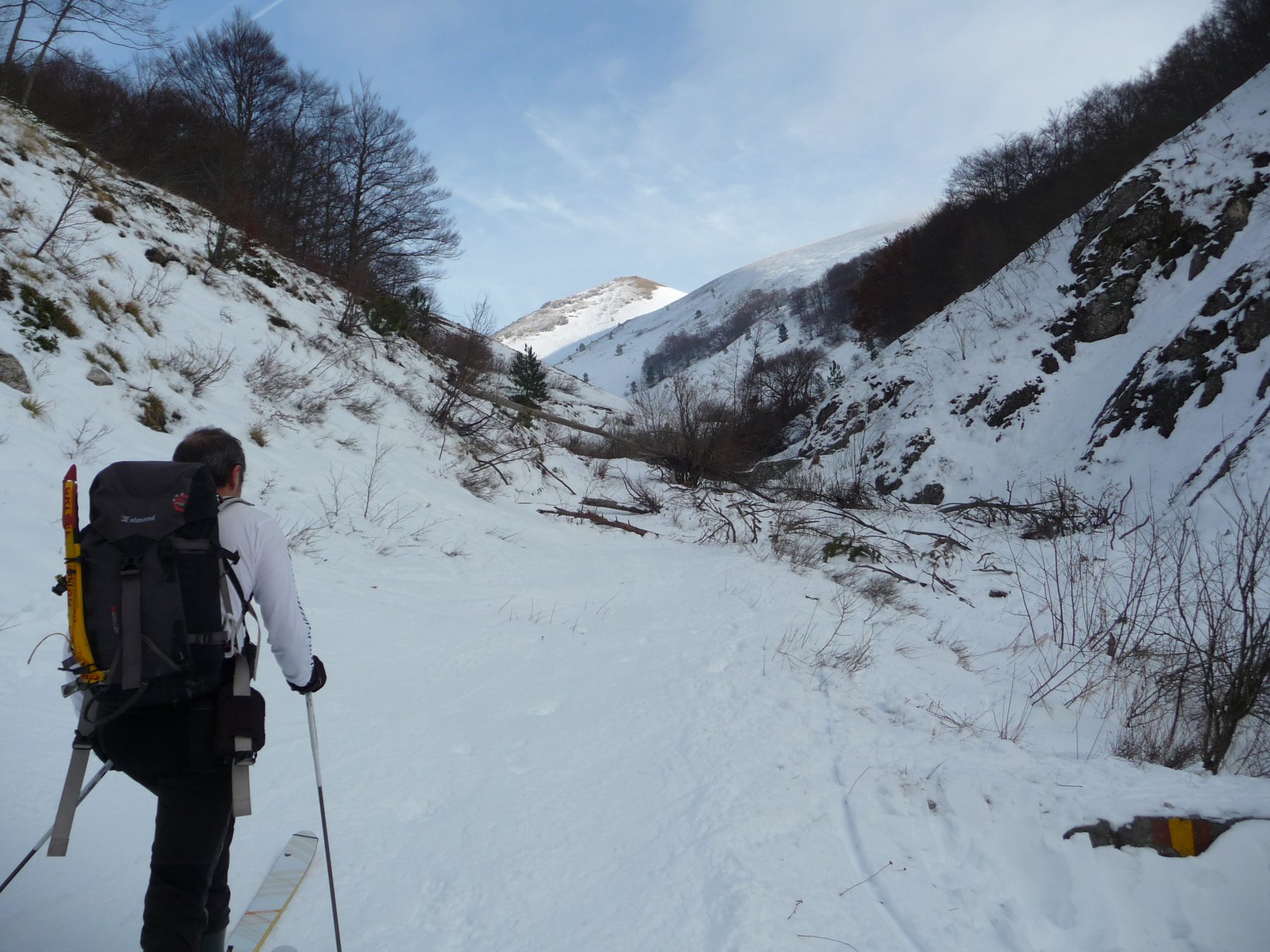 Innevamento nel vallone