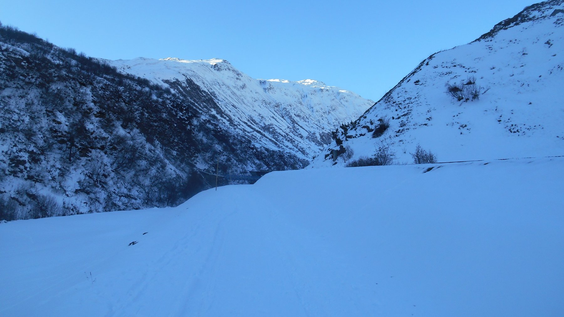 Buon innevamento già dalla partenza