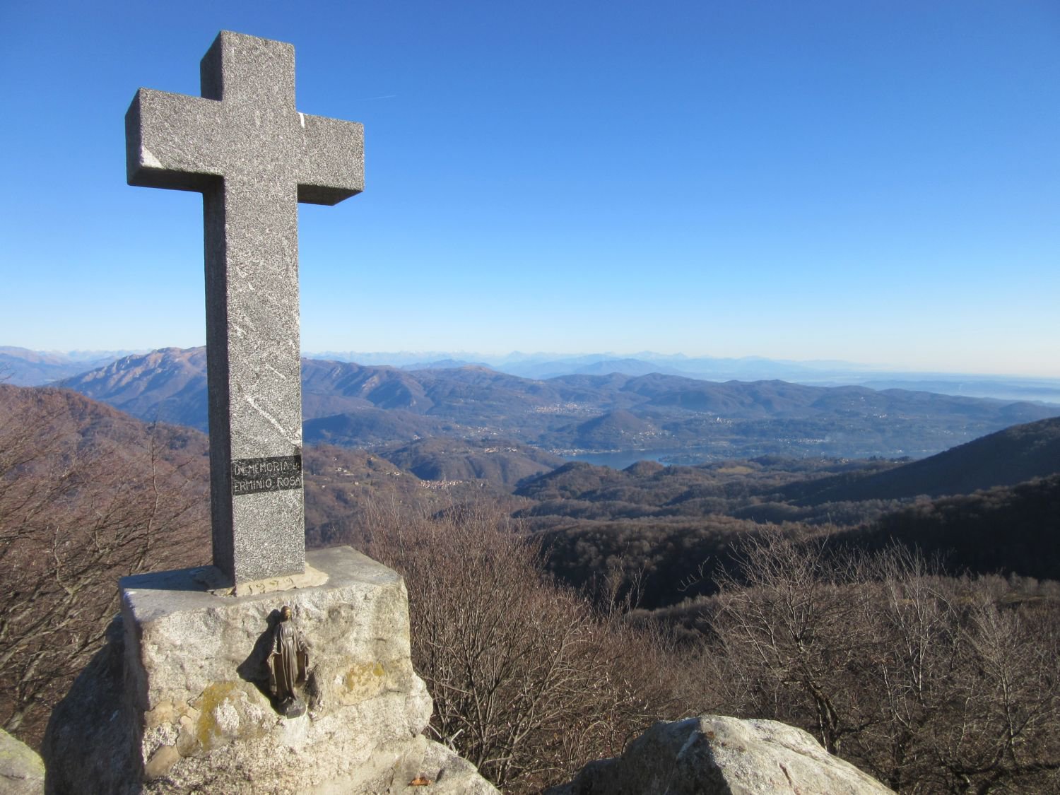 La croce sul Monte Briasco