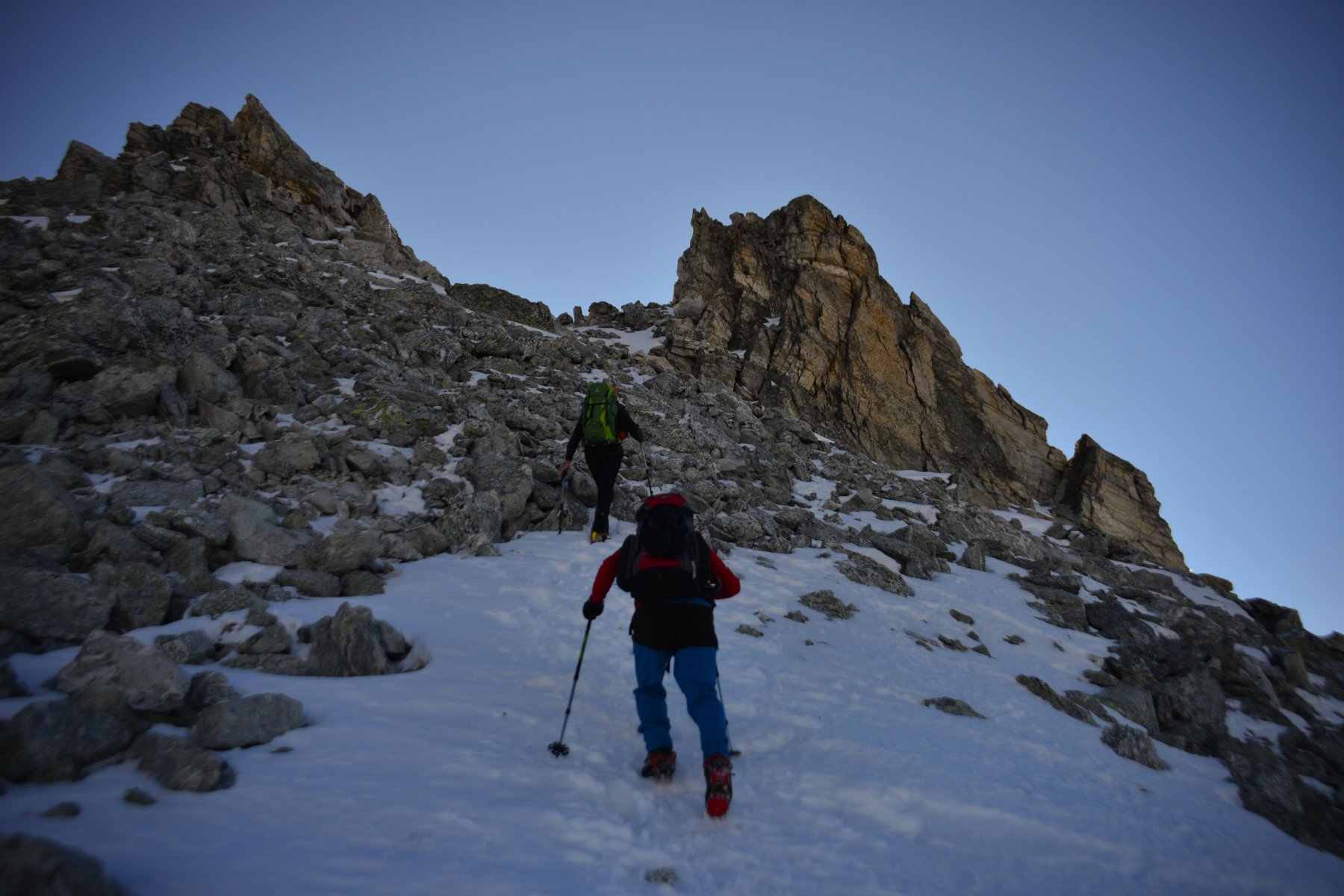 canalino sotto colle camoscere