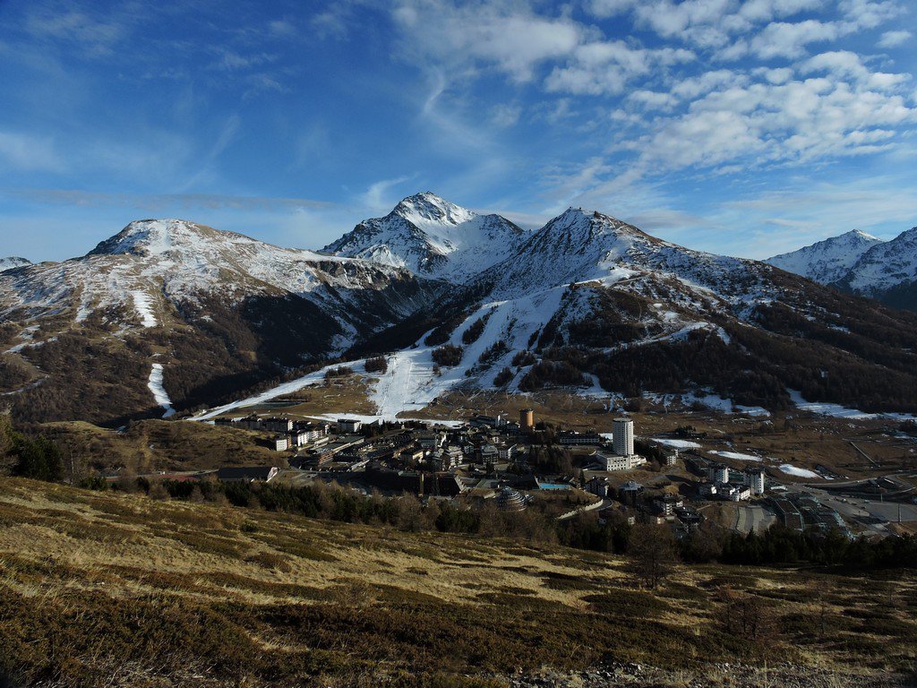Sestriere dal Sentiero Bordin
