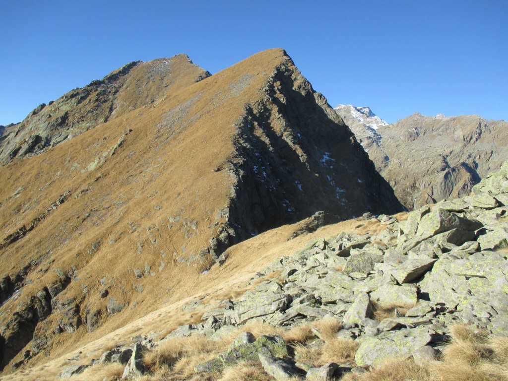 cresta di discesa della Sili