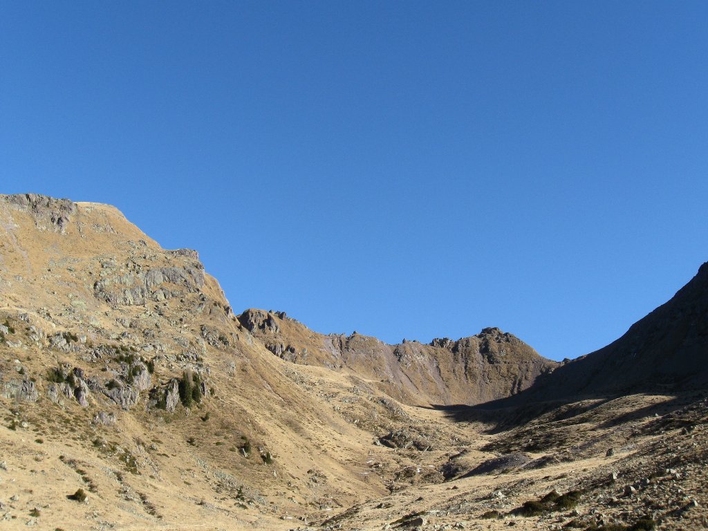 vallone di salita dopo Malga Ziolera