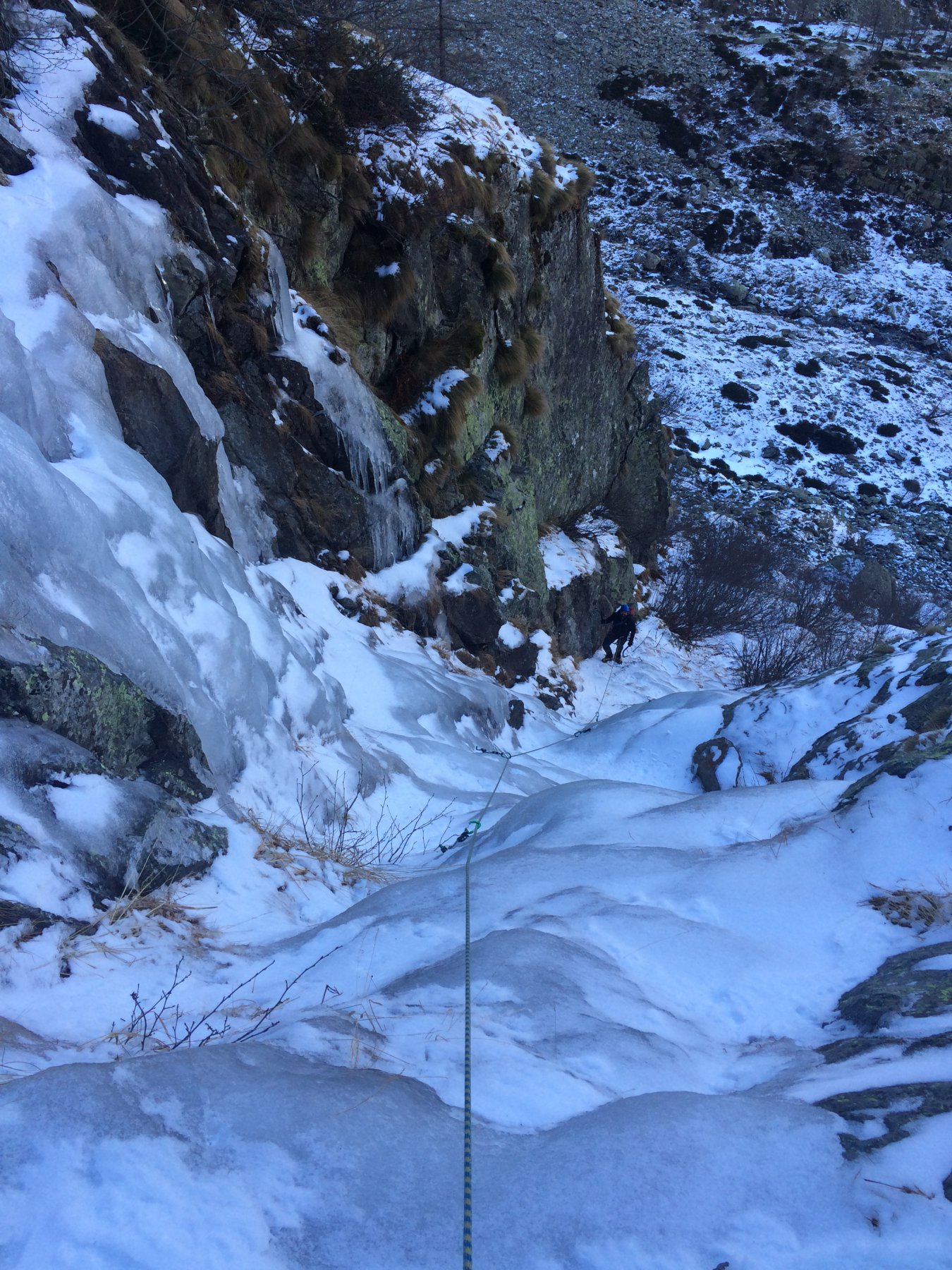 Prima parte del primo tiro