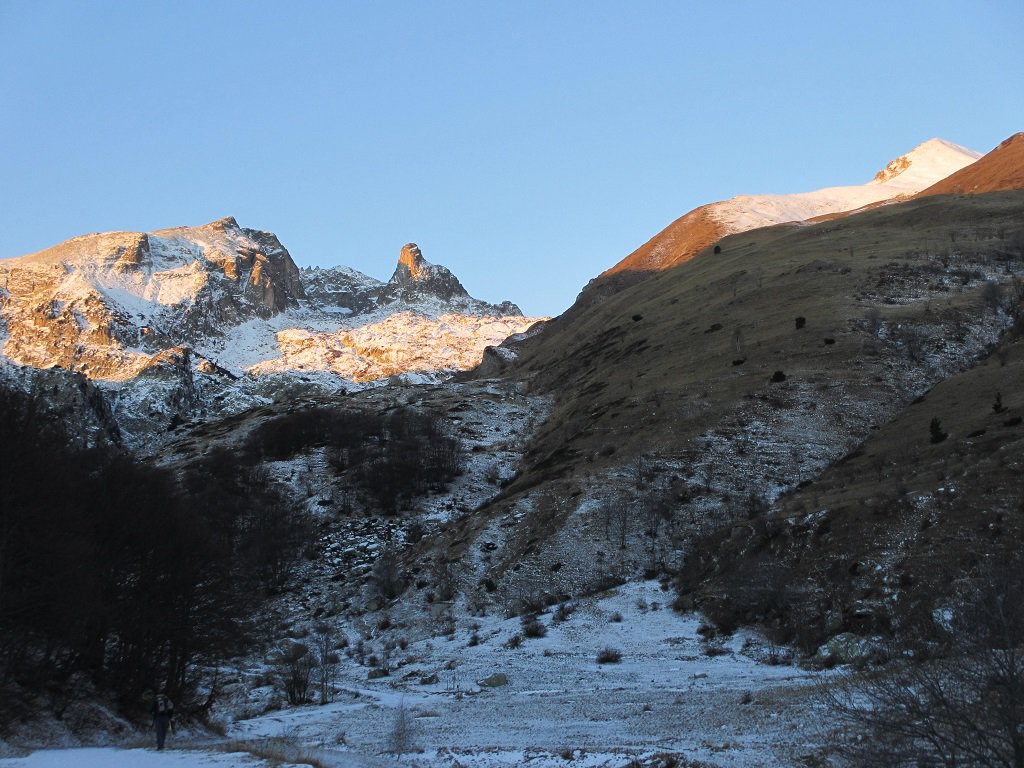 Primo sole sulla Bastera