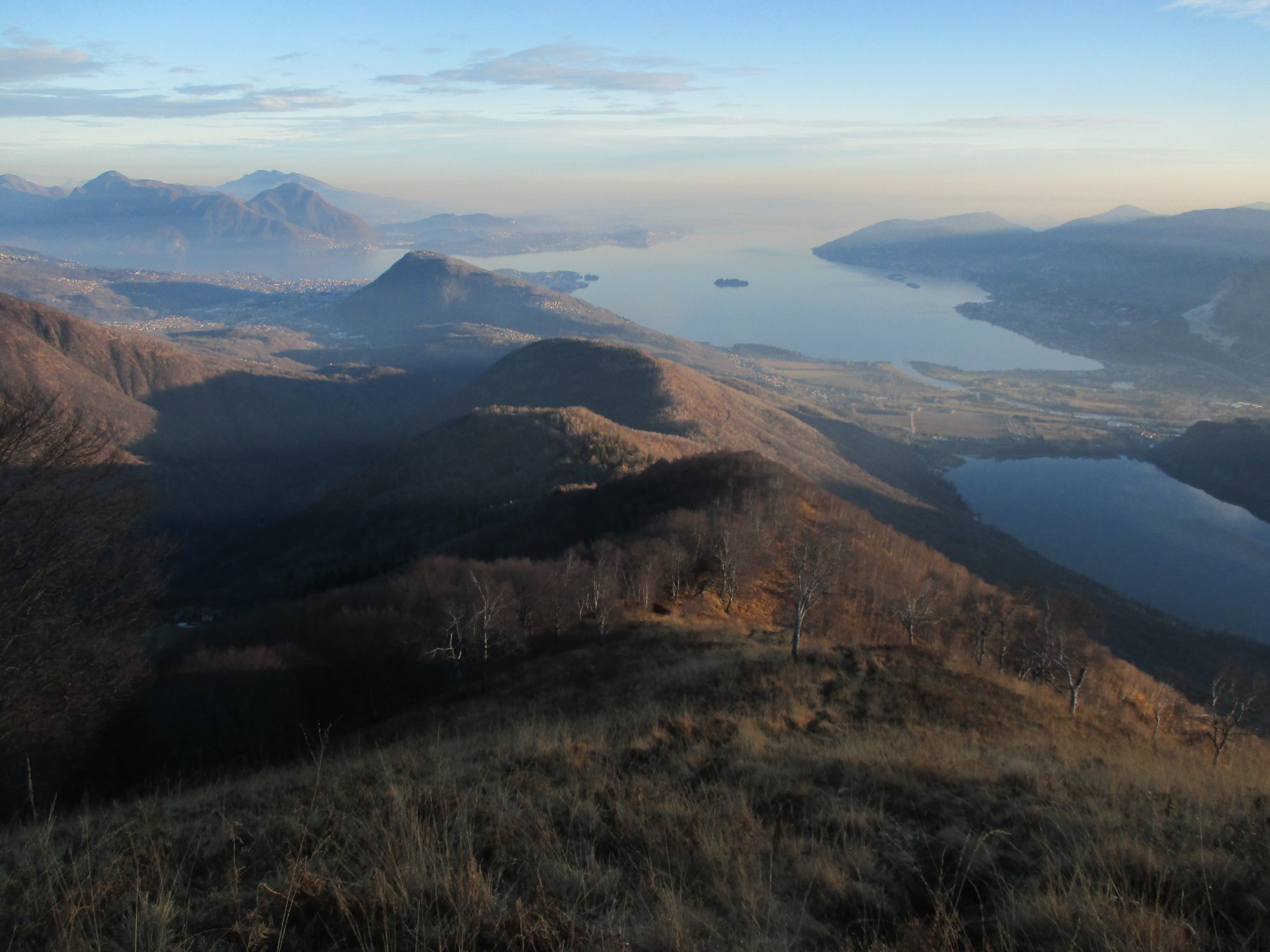 scendendo per crestra dal Faie'