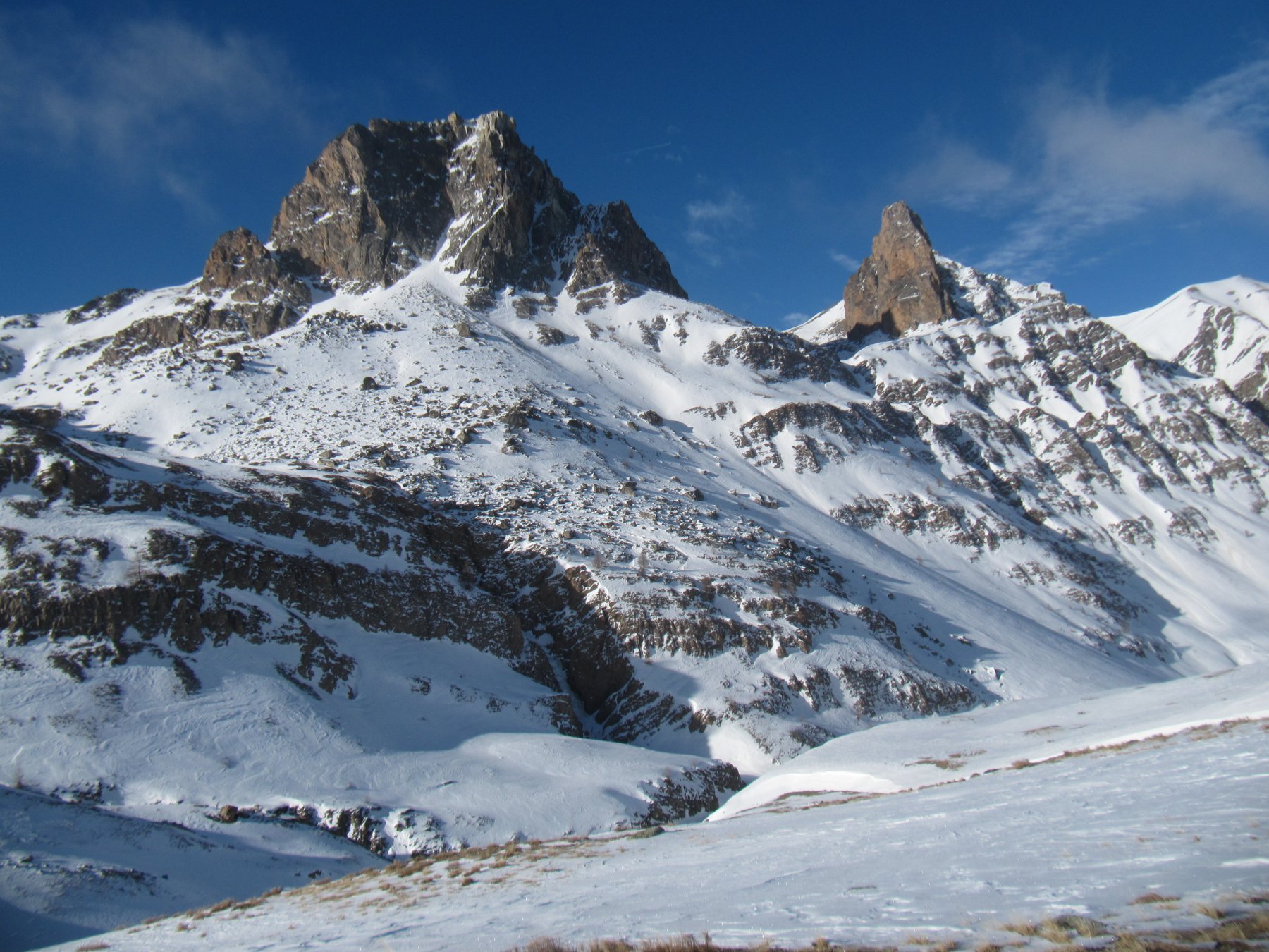 Aiguille Large e Aiguille Pierre André