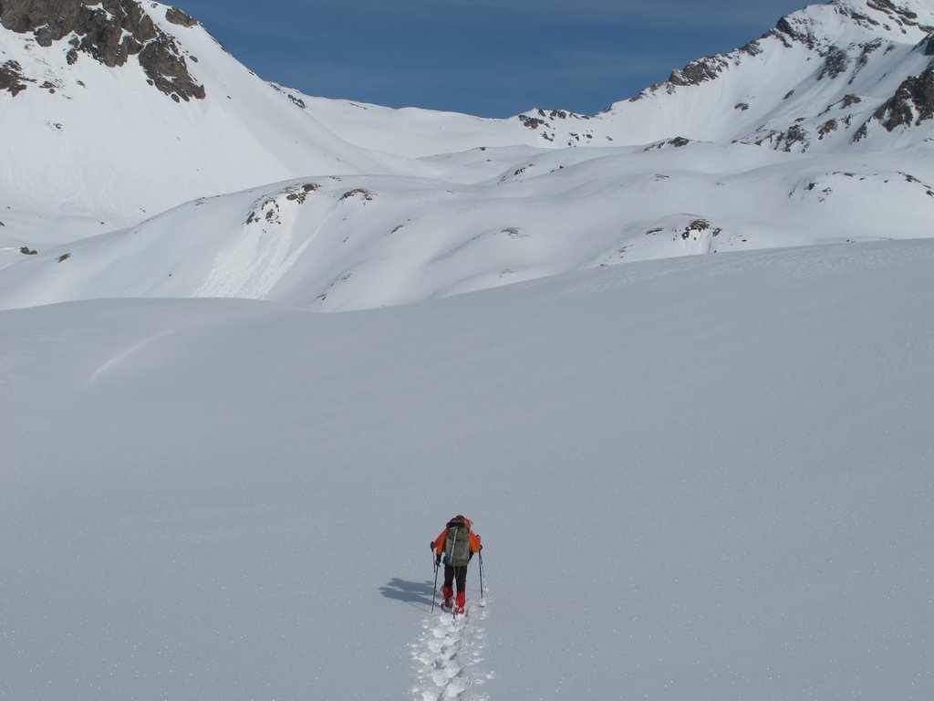 Tracciando verso il colle