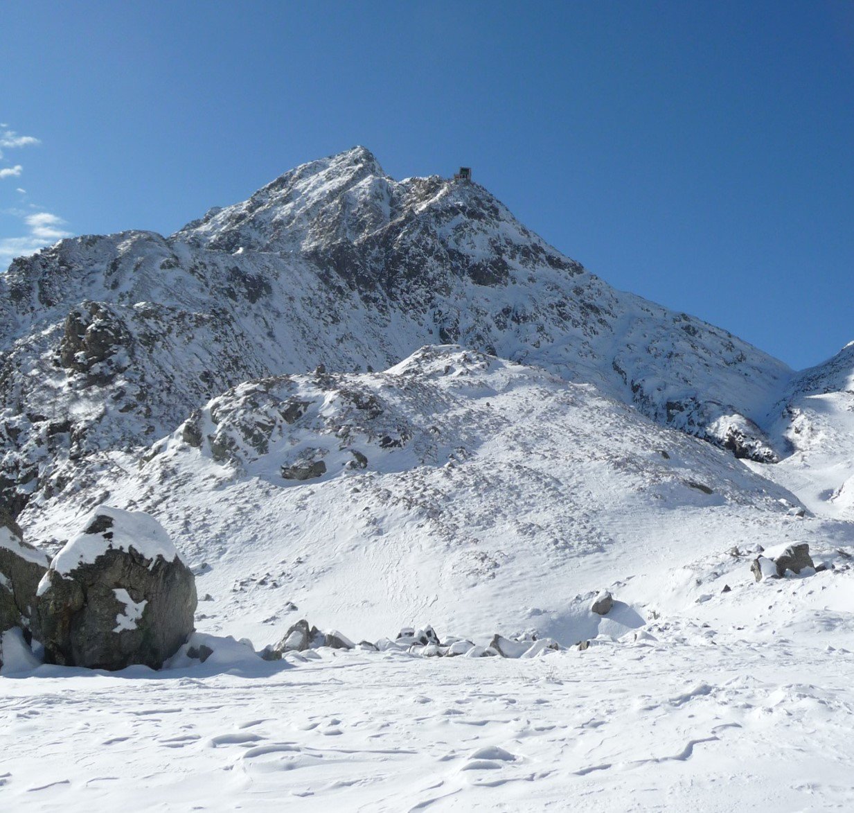 Il Mucrone in veste invernale