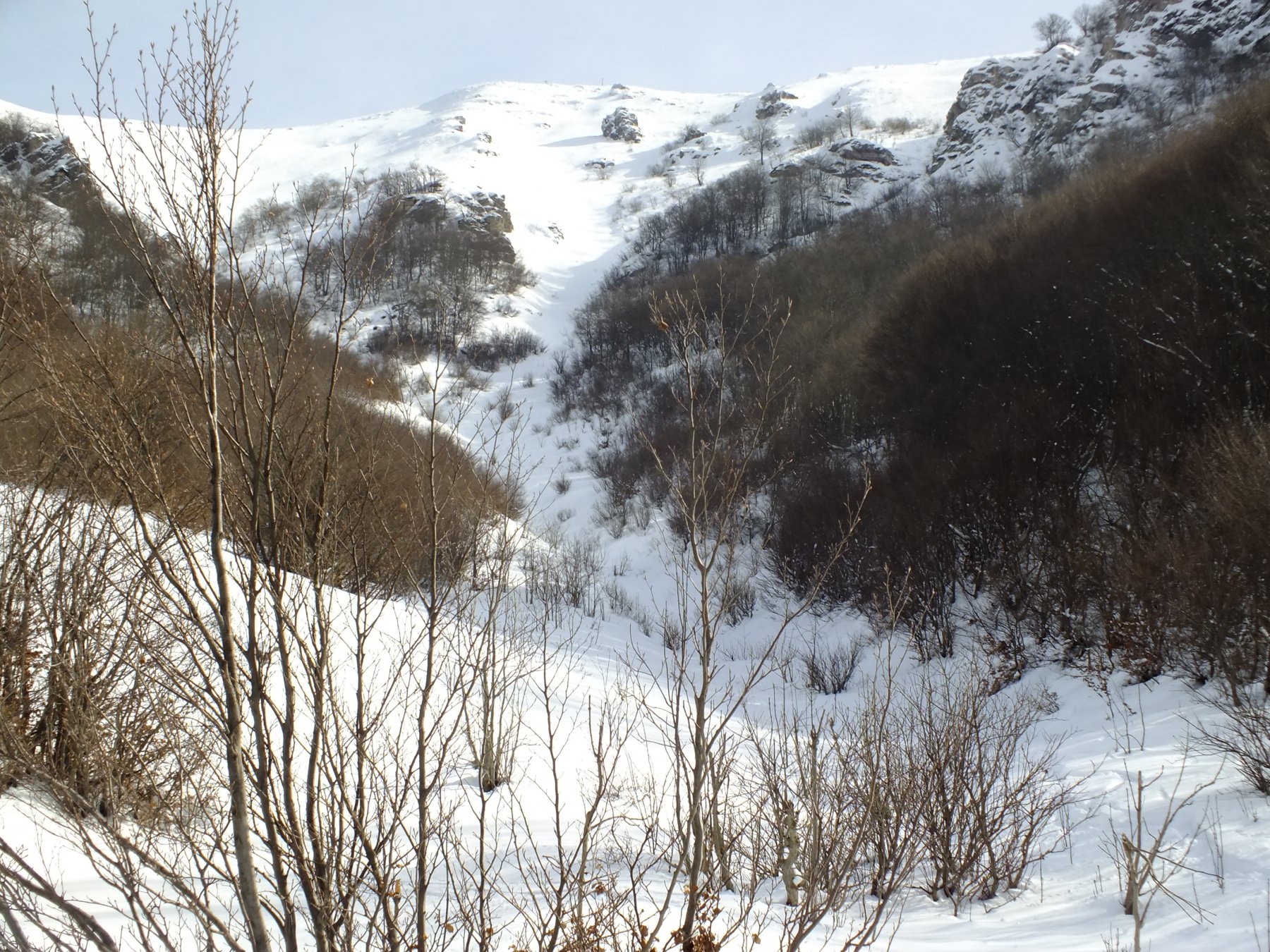 itinerario alto di discesa