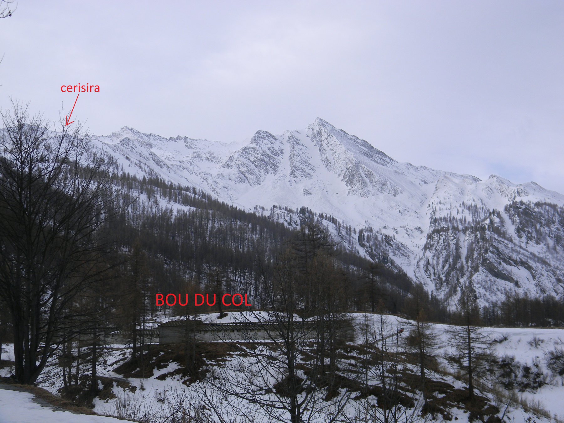 la meta da Bou du Col