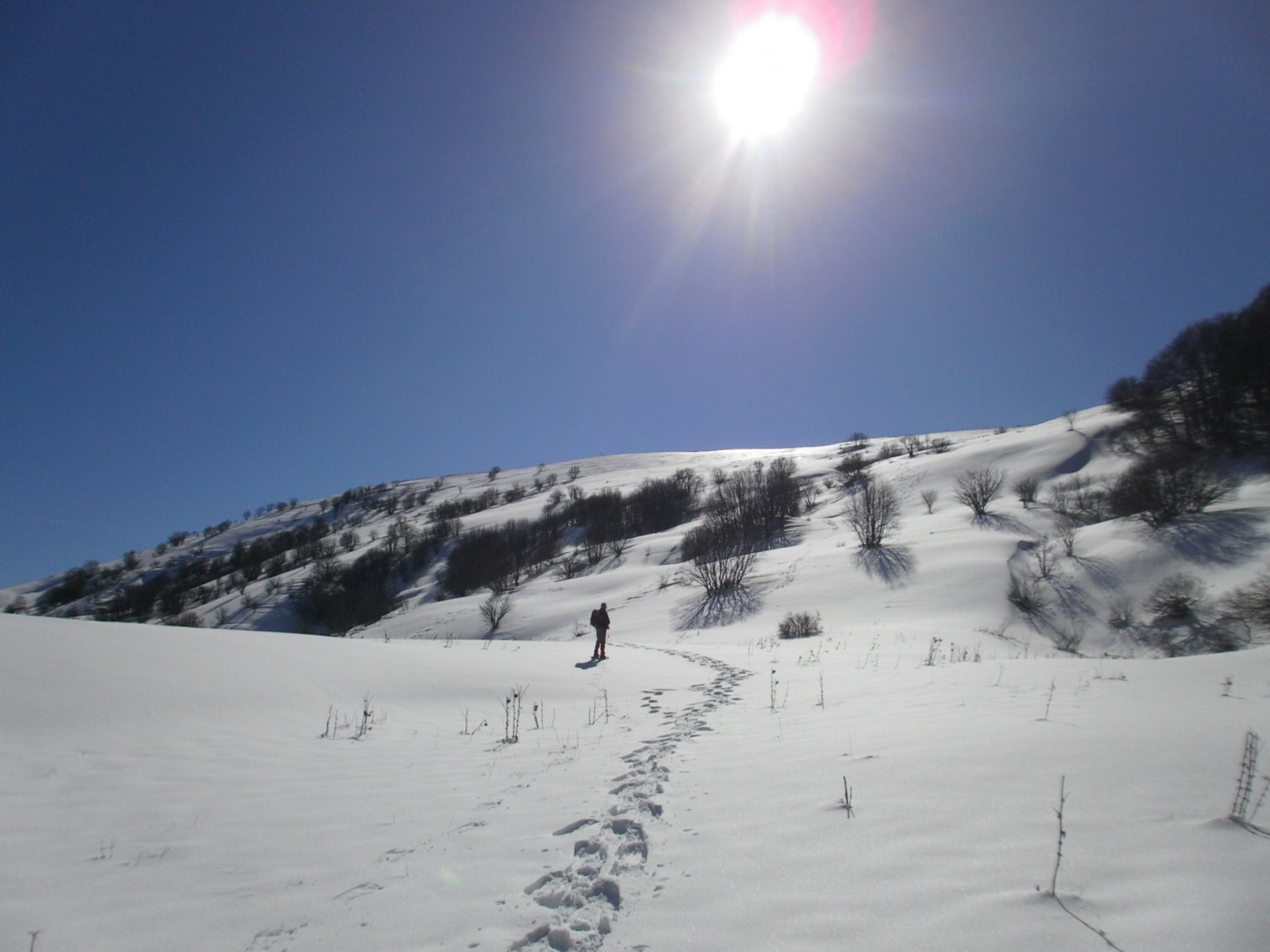 In alto la vetta dell'Ebro