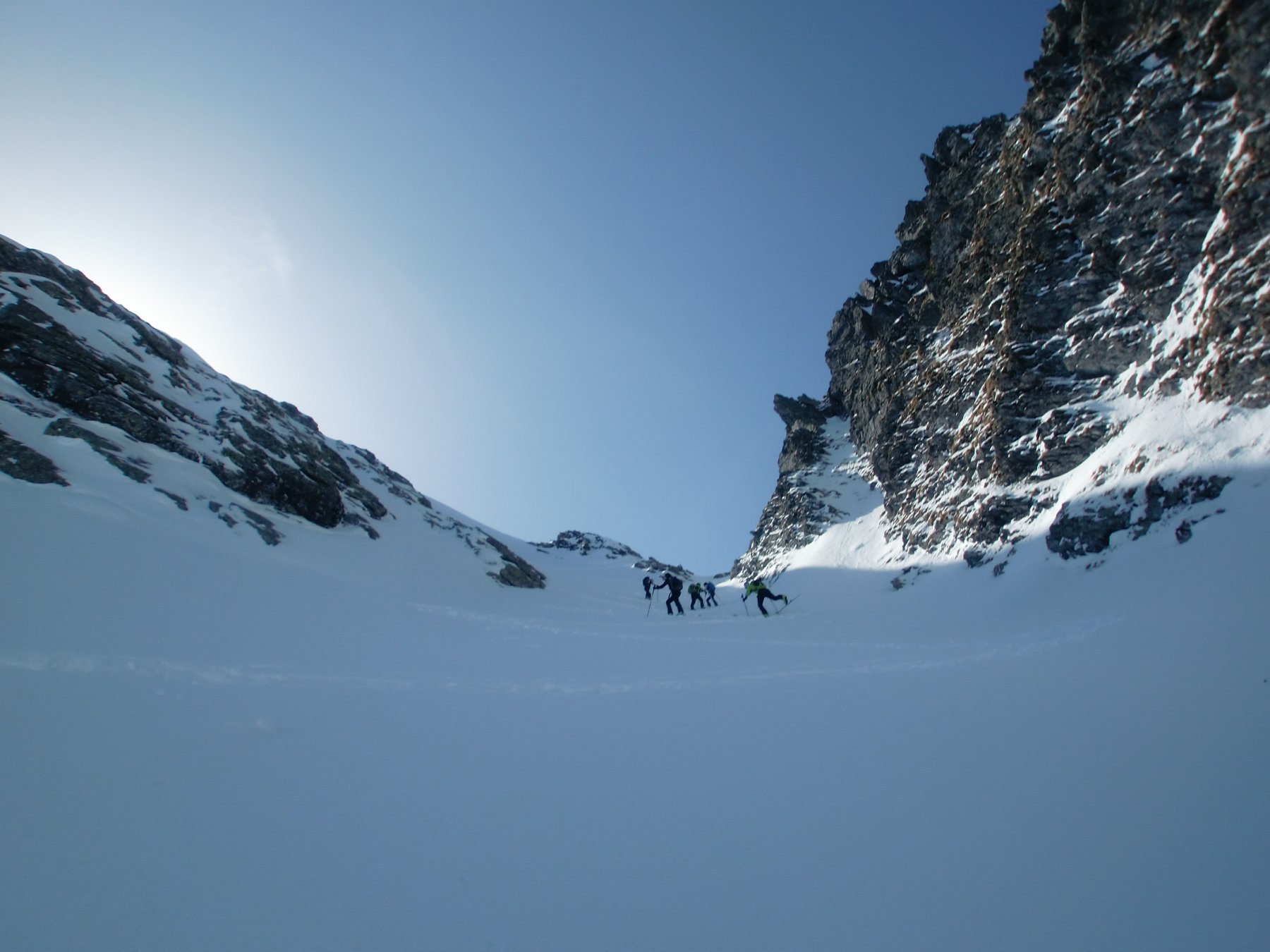 Condizioni canale (salita)