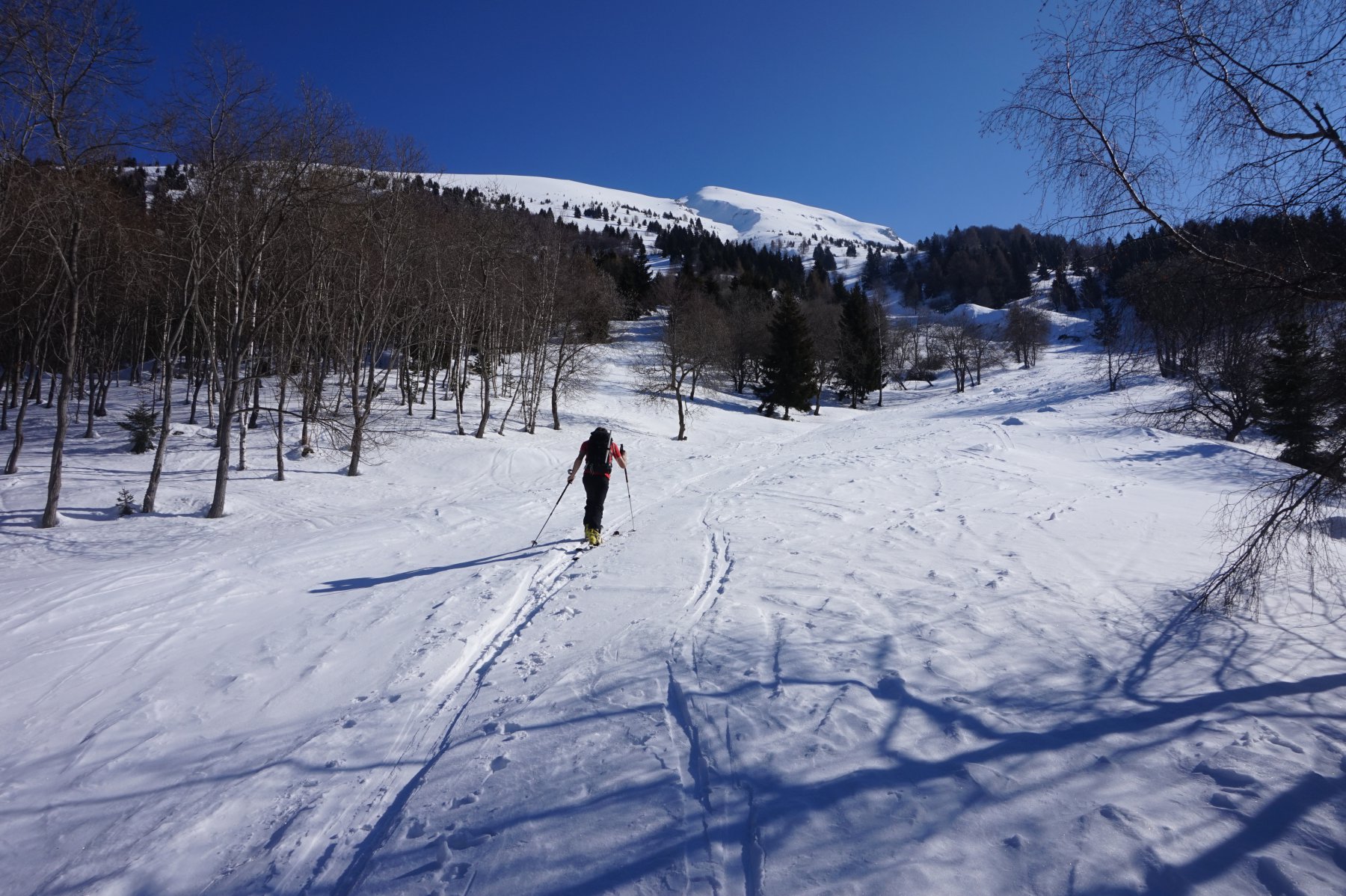 Salita verso il Guslon