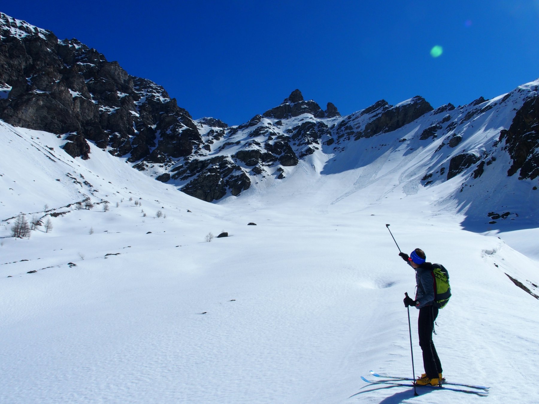 Parte più trigosa della gita, a dx denti di vessona