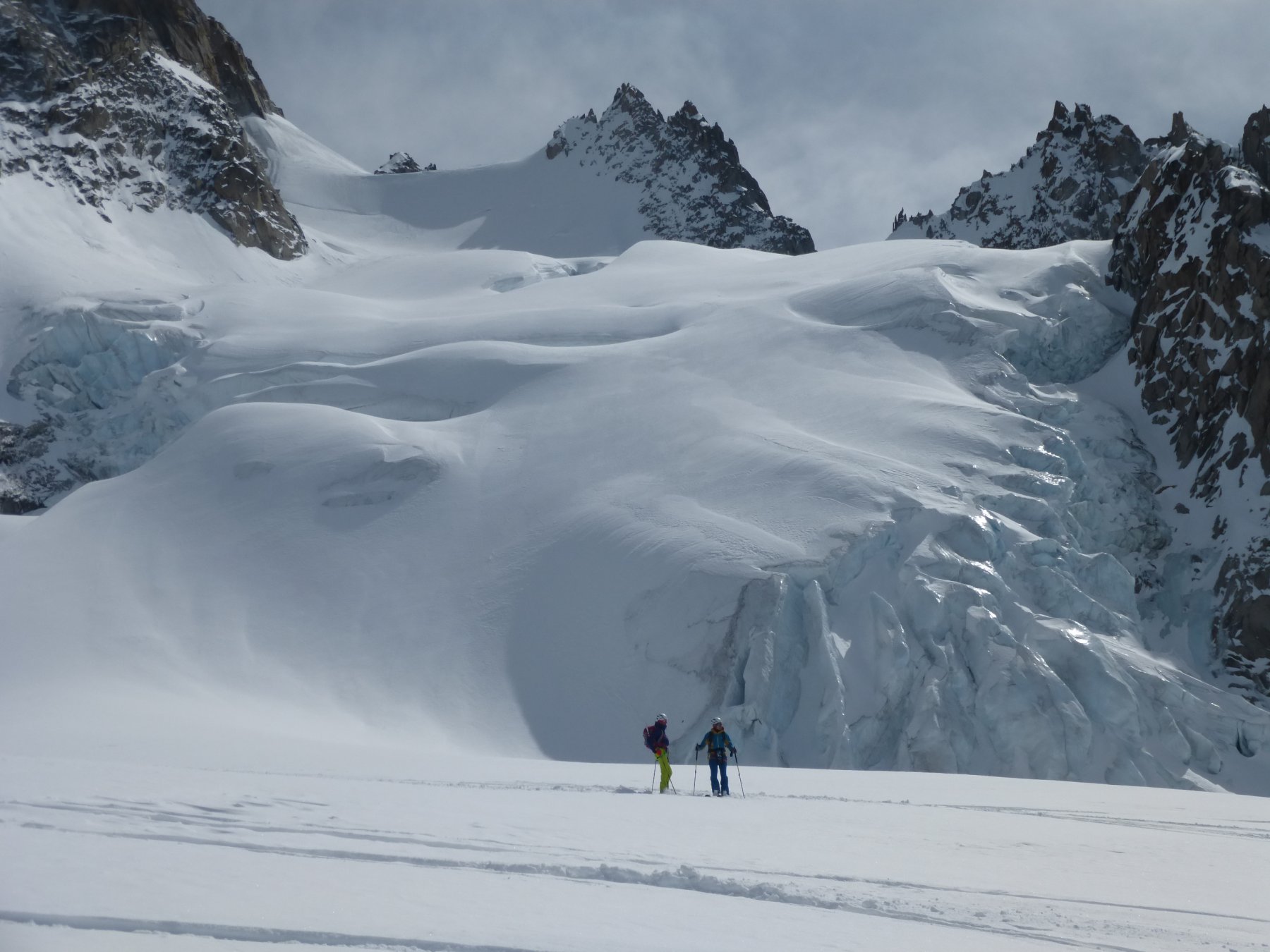 ..seracchi sotto la Chardonnet...