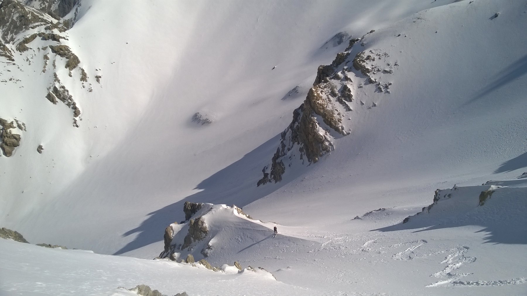 Dall'altra un altro mondo! Luce e powder!